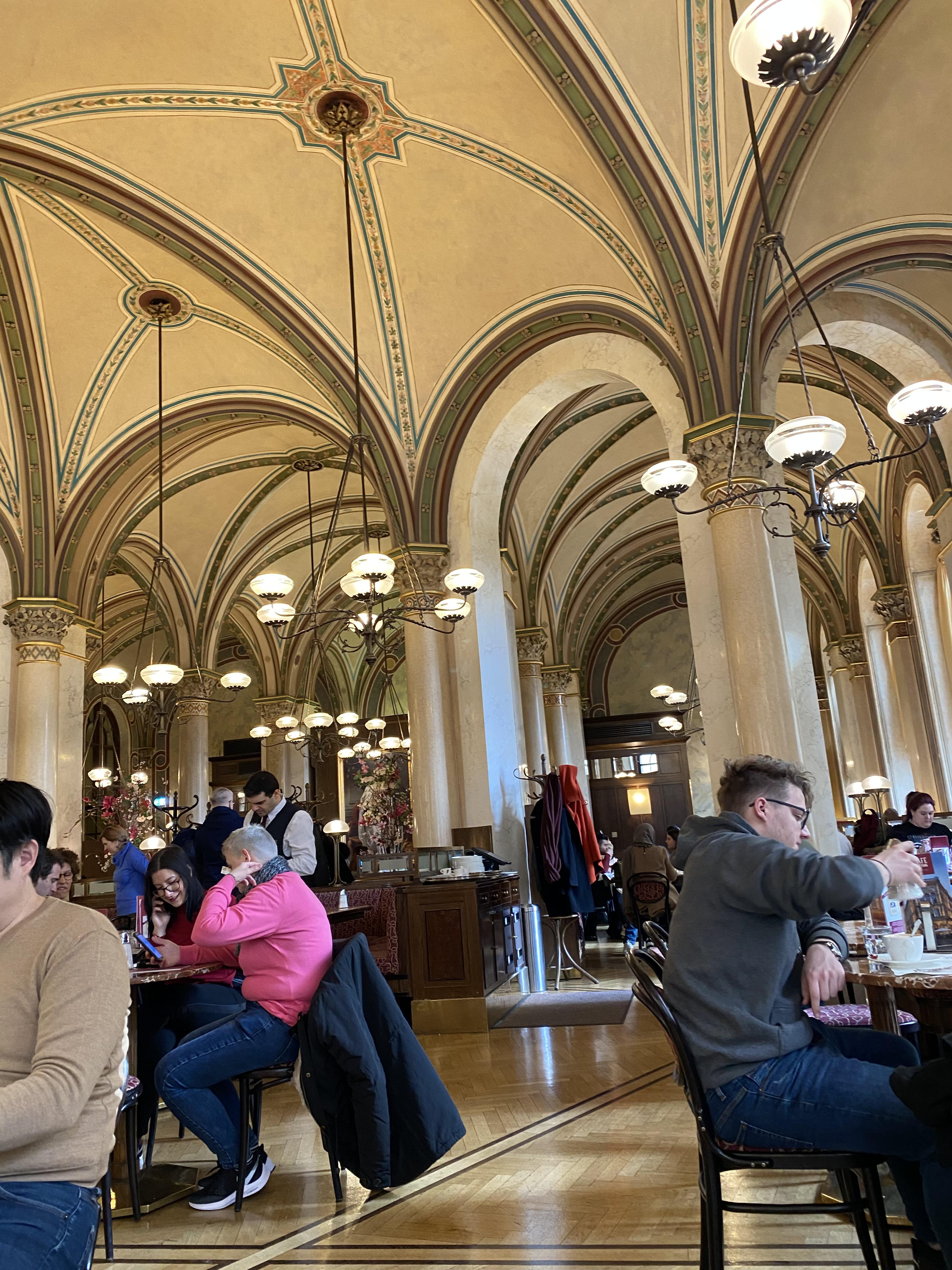 Cafe Central. Vienna, Austria