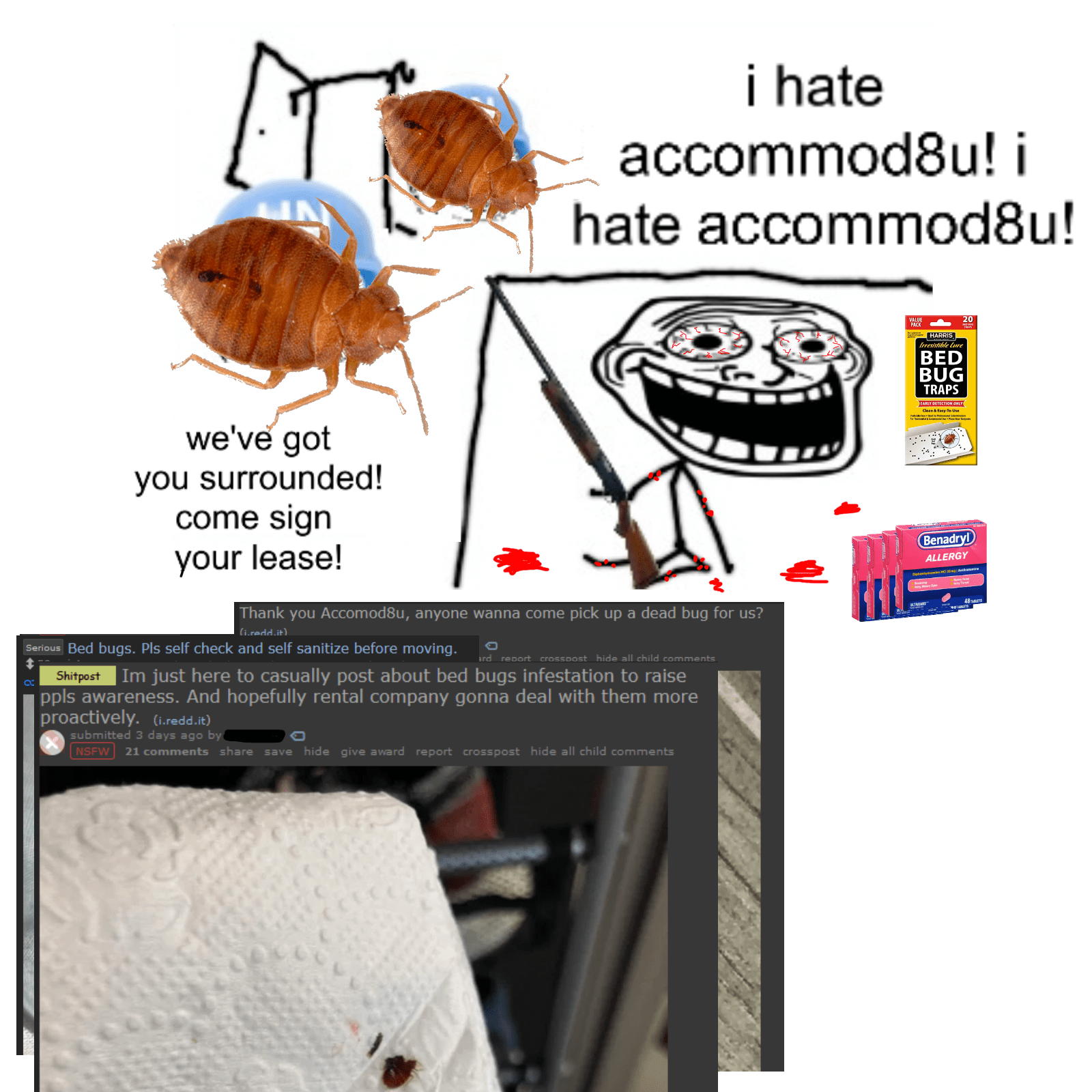 housing crisis, bed bugs, omicron, W22 online, i just wanna grill for