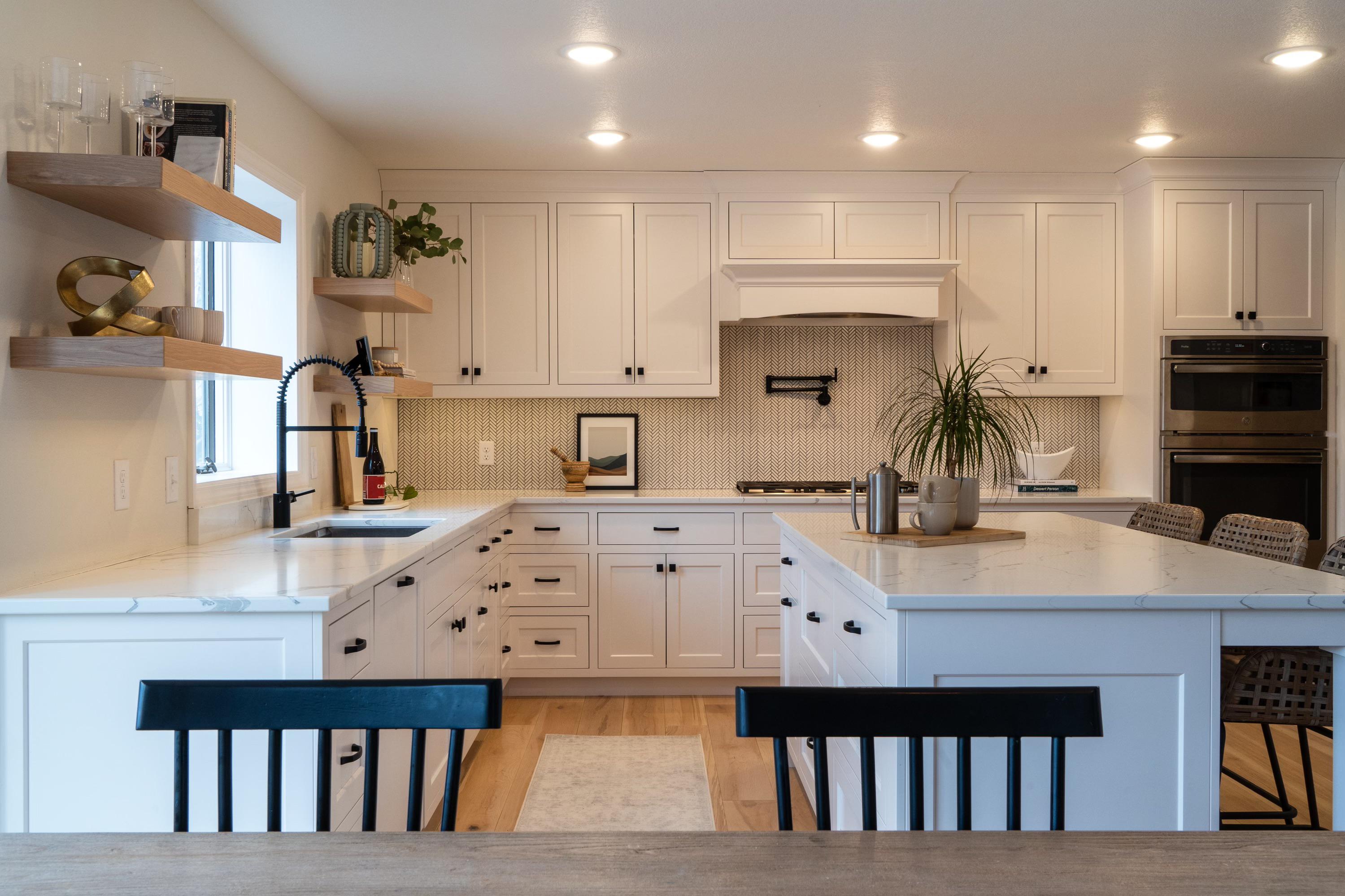 White kitchen remodel. Central Minnesota [2999x1999] r/RoomPorn