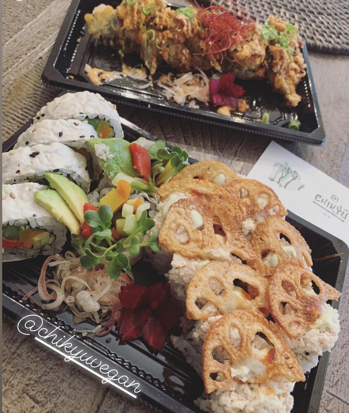 A new vegan sushi restaurant opened near me! r/vegan