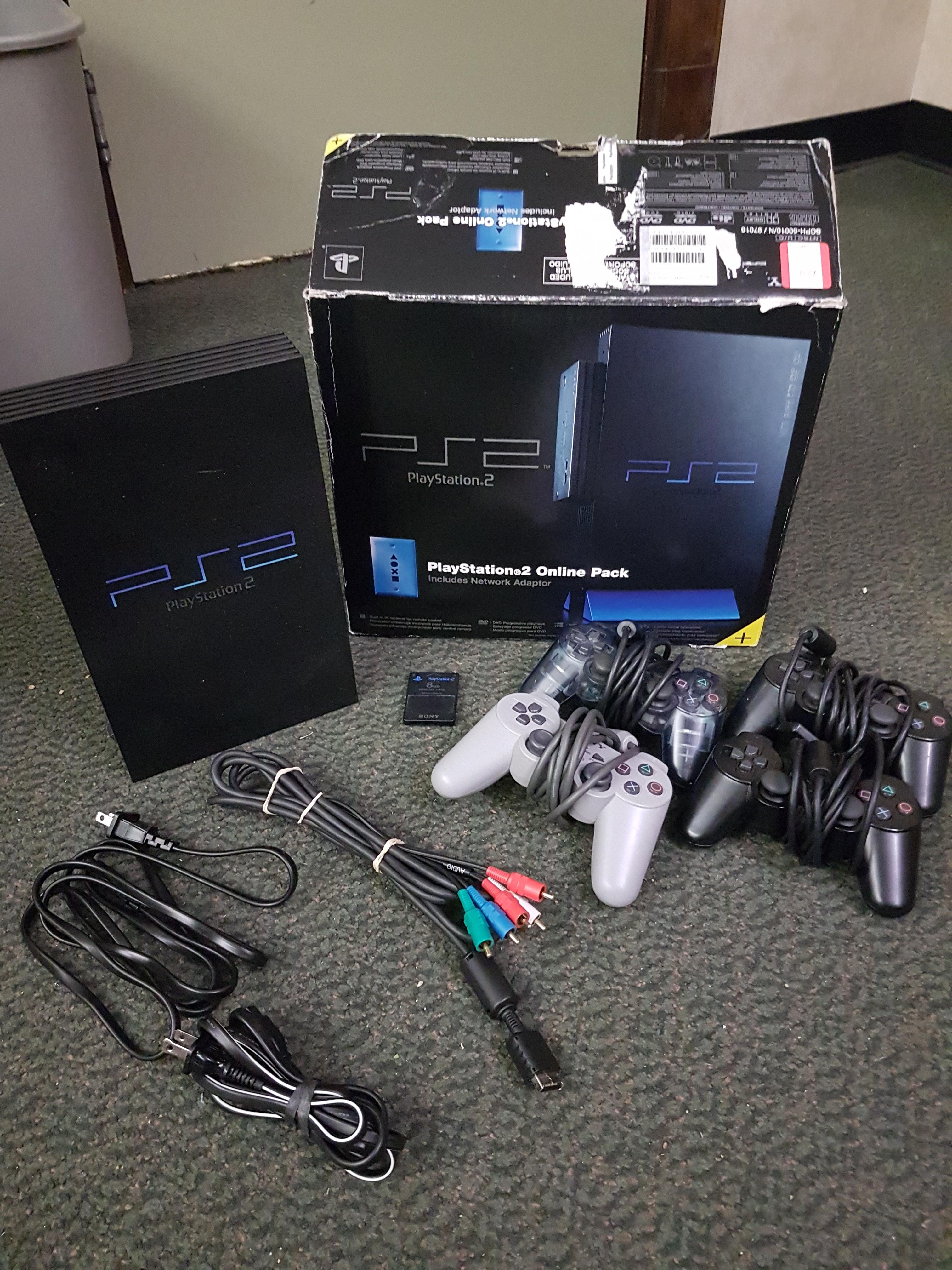 Not a bad haul for 20. That is an official PS2 composite cable btw
