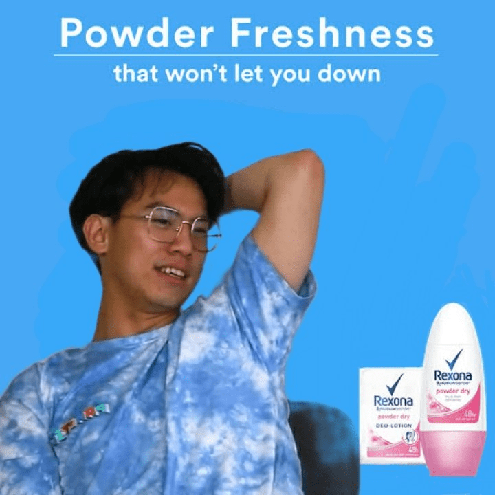 Eddy you can sign up as deodorant commercial model with that pose (from
