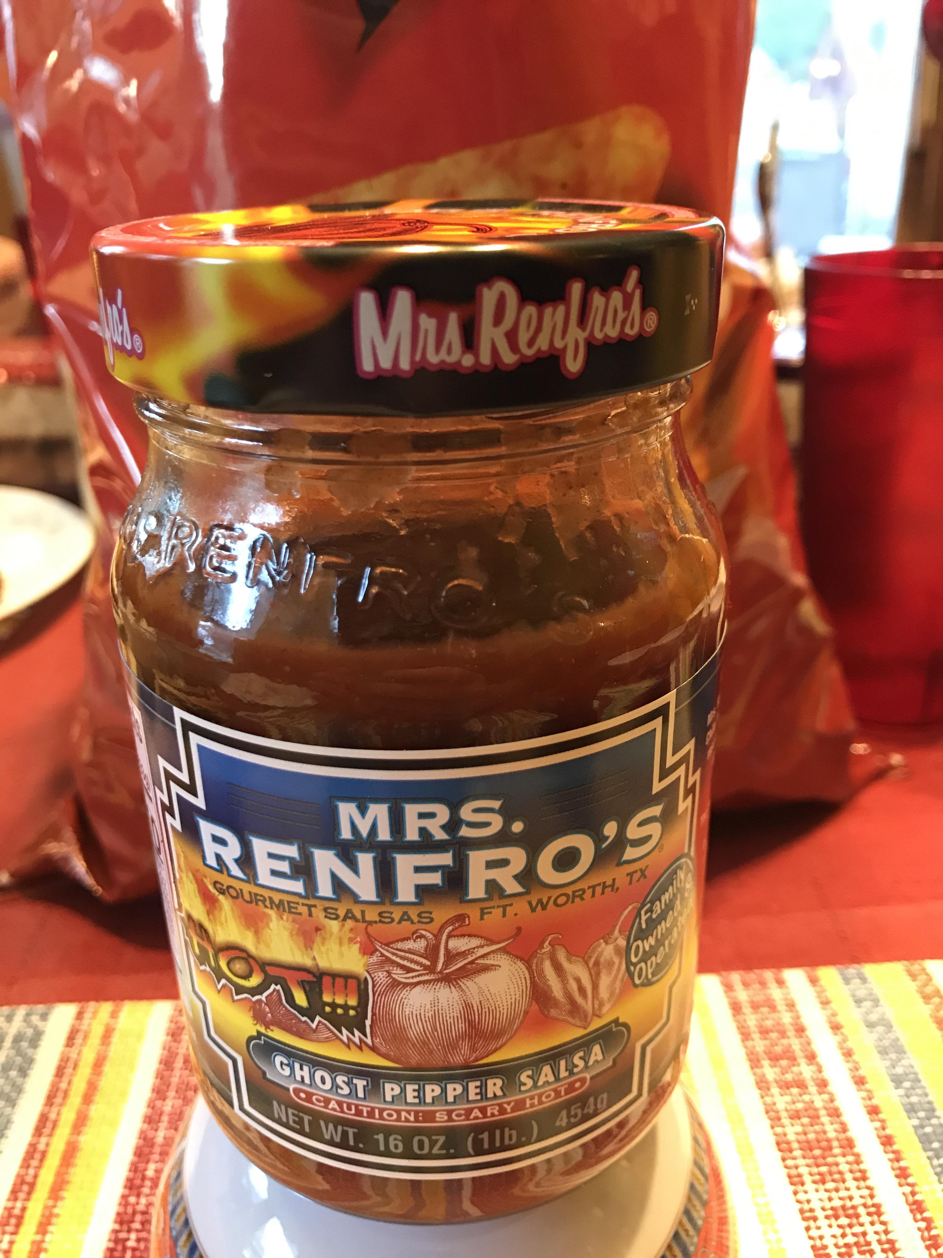 Holy moly hot! Mrs. Renfro’s Ghost Pepper Salsa. r/spicy