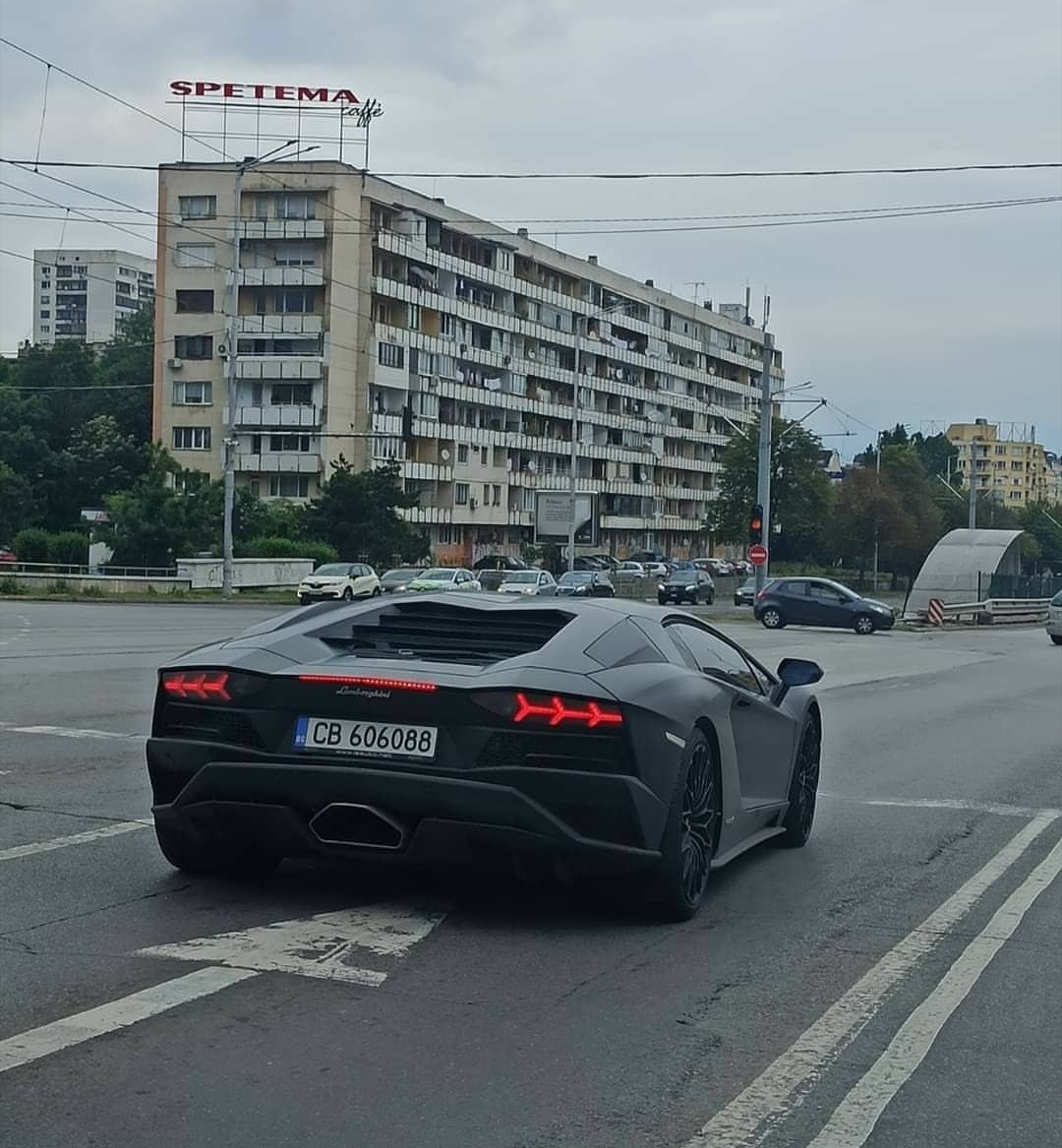 Spotted Aventador S] in Sofia, Bulgaria. r/spotted