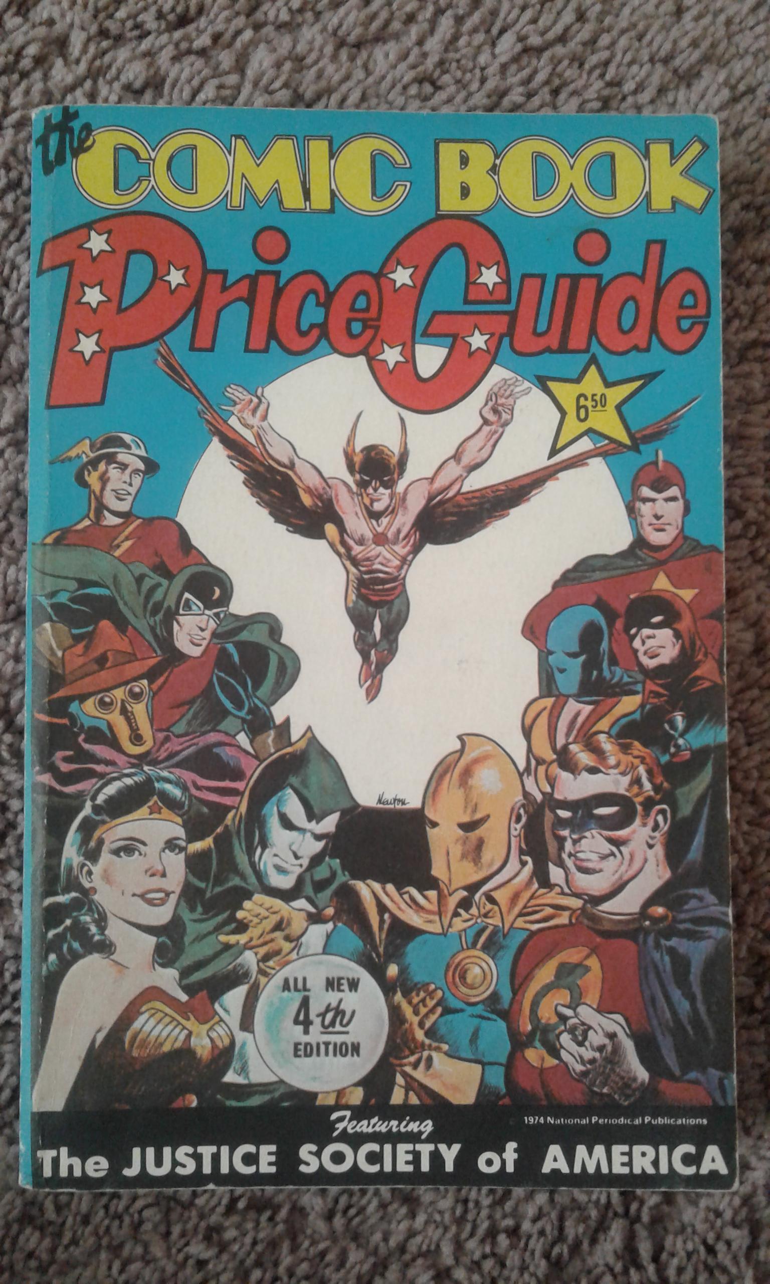 1974 Comic Book Price Guide