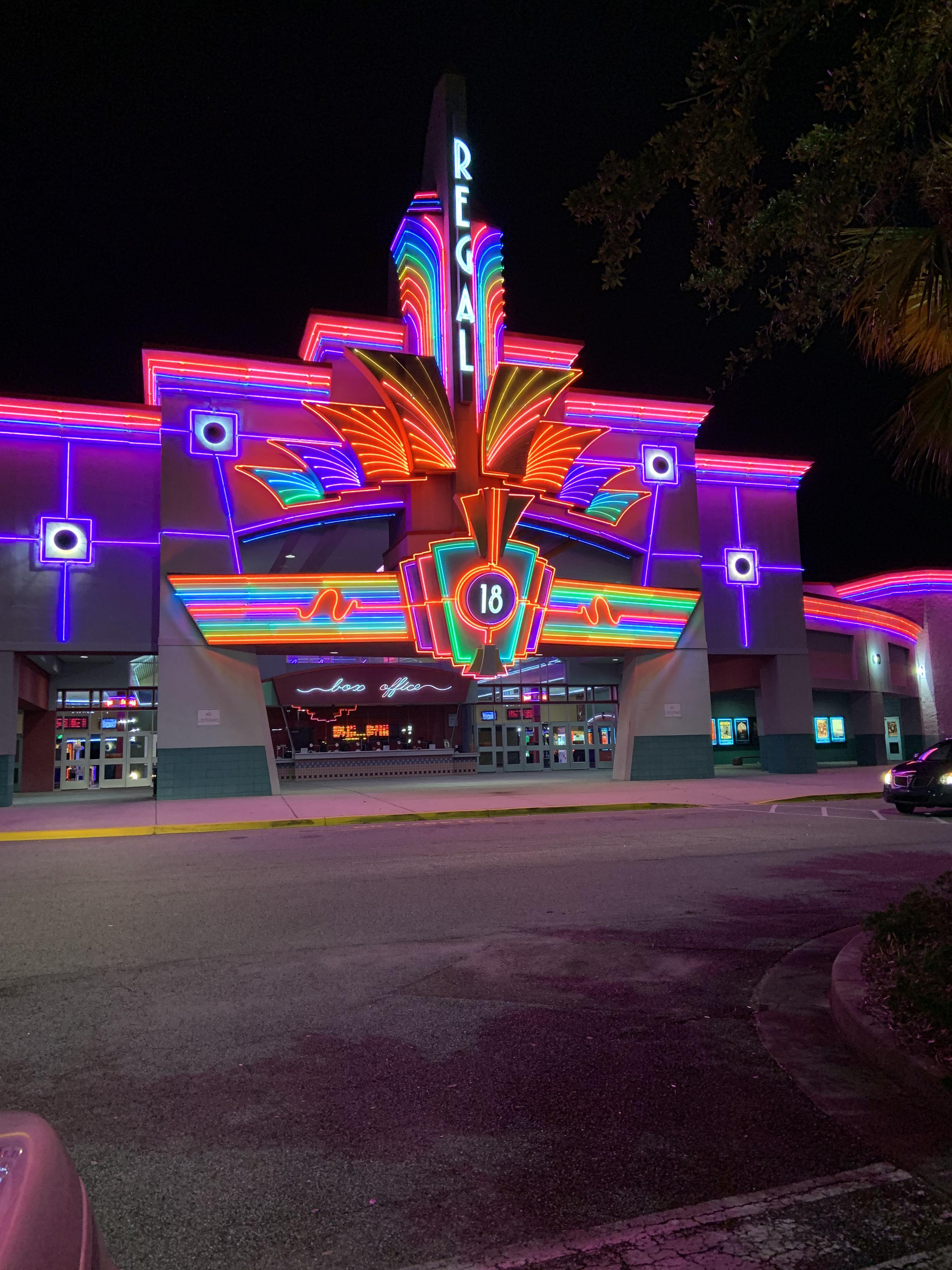 Had to go out of my way to get a photo of this retro looking movie theater in South Carolina
