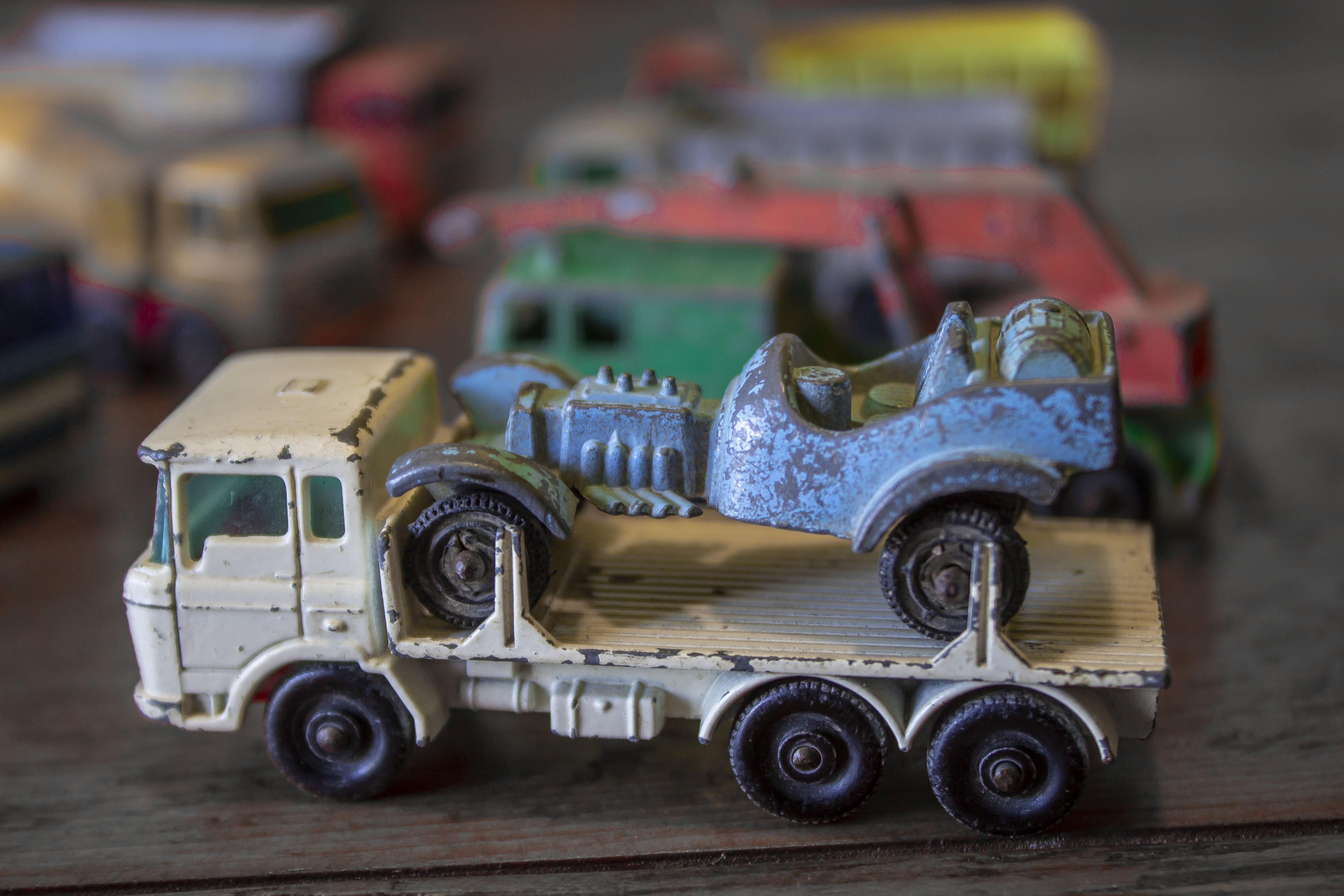 My dad gave me some 50ish yr old Matchbox cars last time he came to