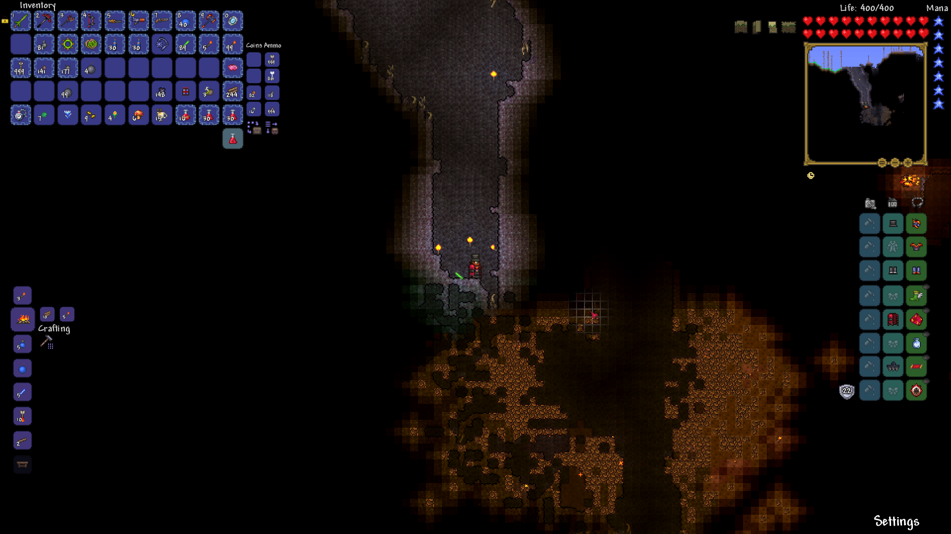 Had to dig a hole to find this r/Terraria