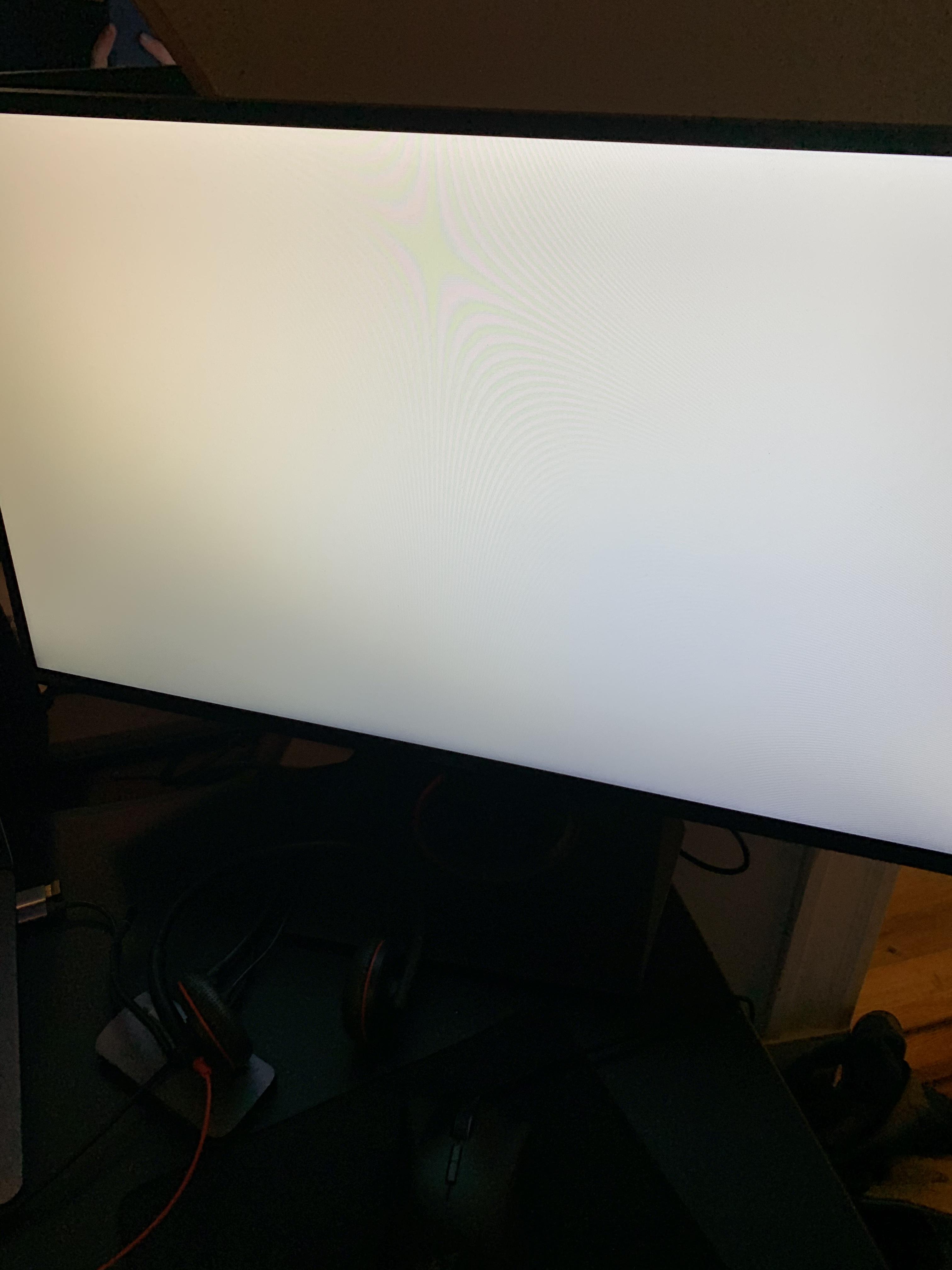 ASUS monitor turned white and is unresponsive ( r/ASUS