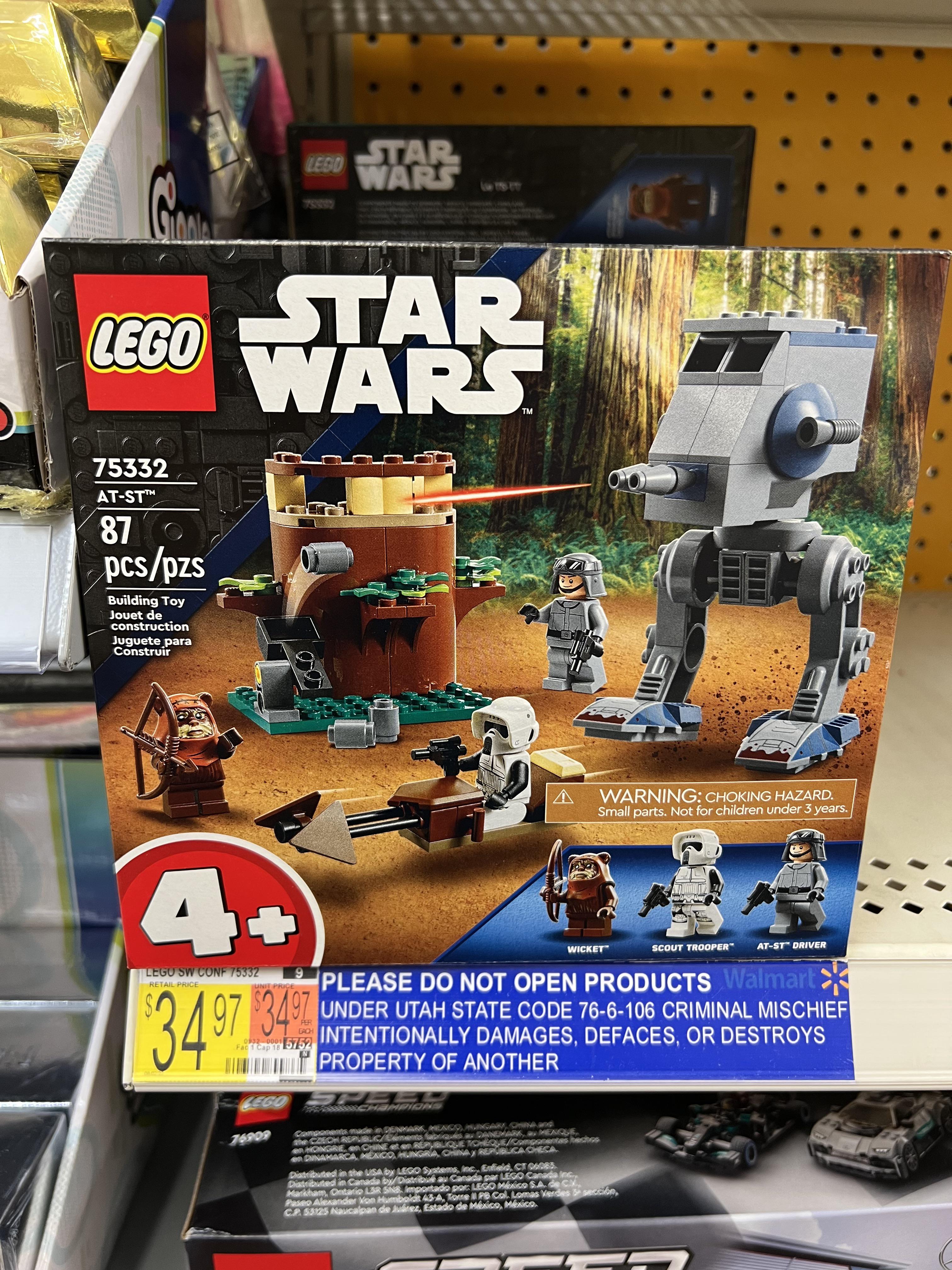 Walmart near me now has signs saying not to open Lego boxes. r/lego