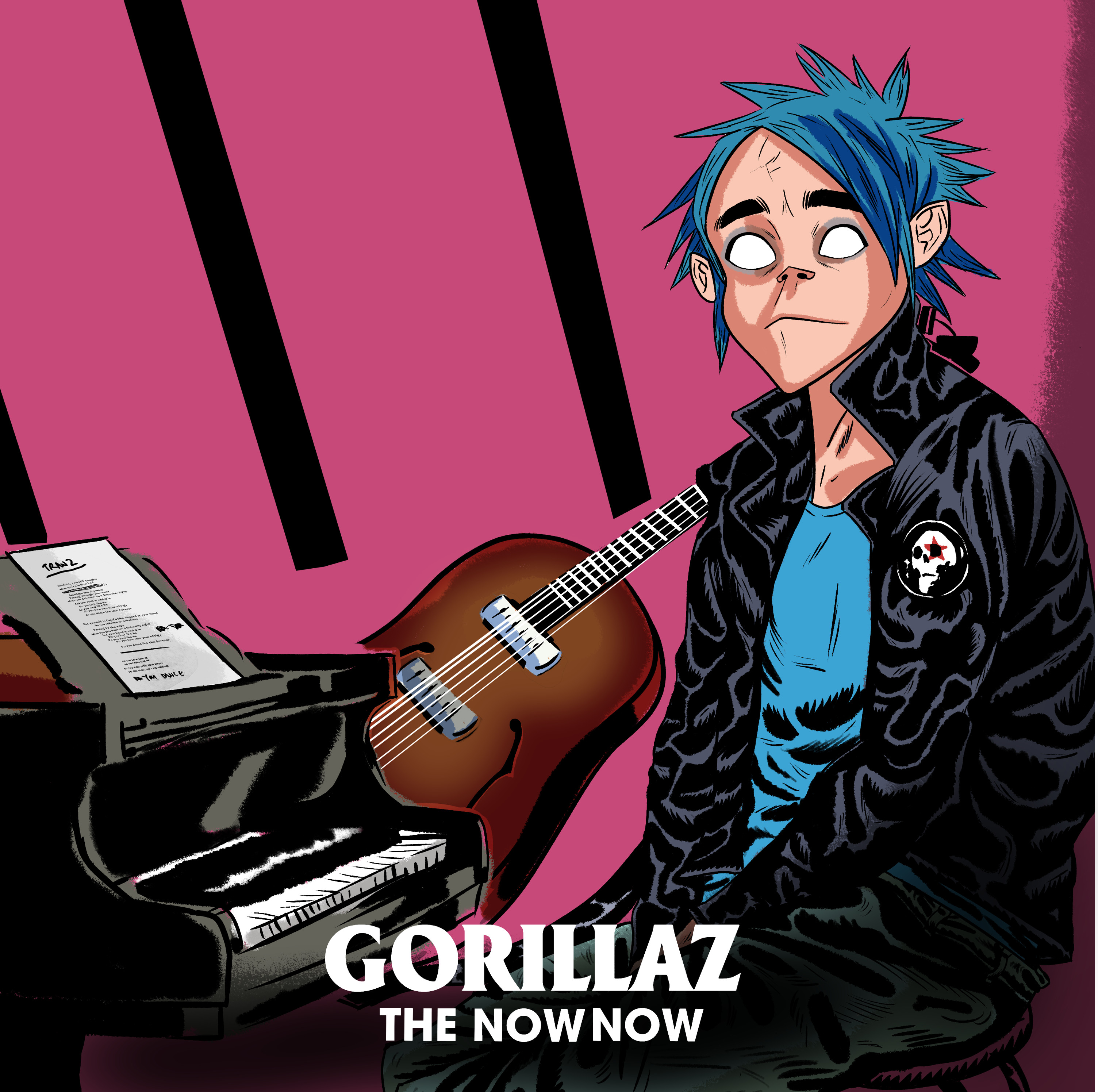 Gorillaz The Fall Art