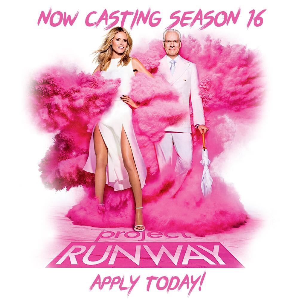 This project runway promo looks an awful like Drag Race's season 9