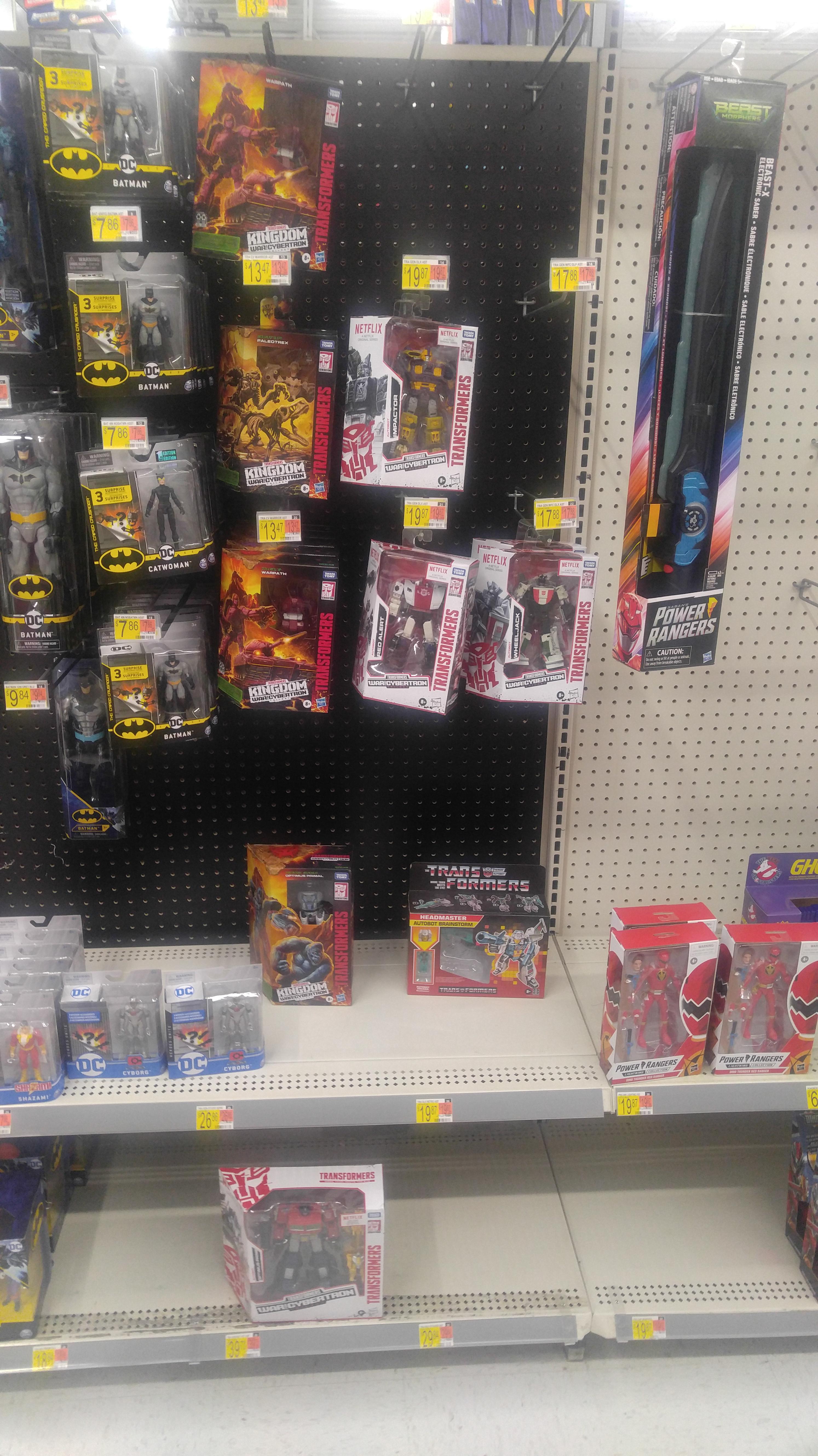Neosho Walmart in Missouri has got a decent selection rn r/transformers
