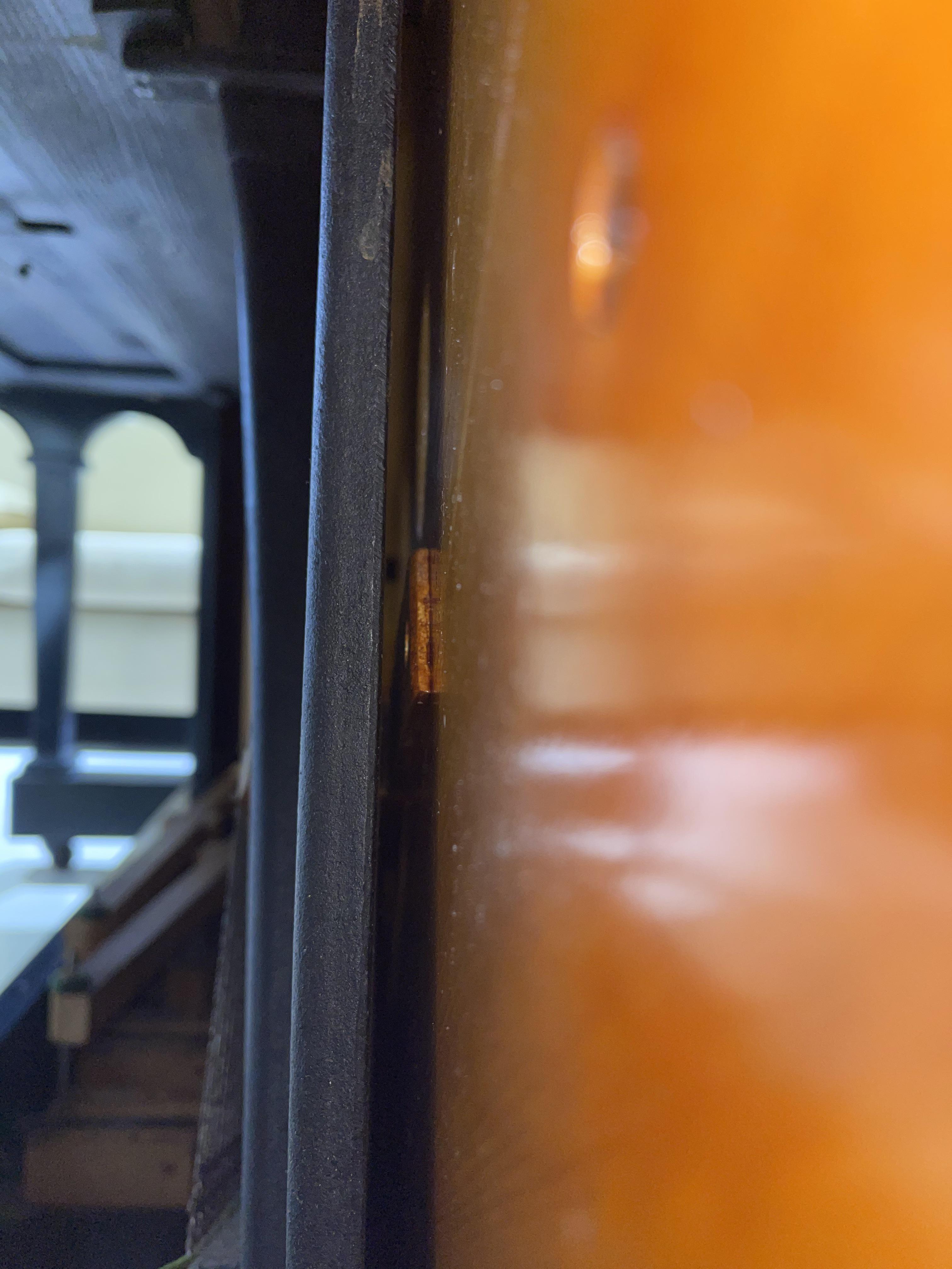 Yamaha U3 buzzing sound coming from that little wood behind the frame