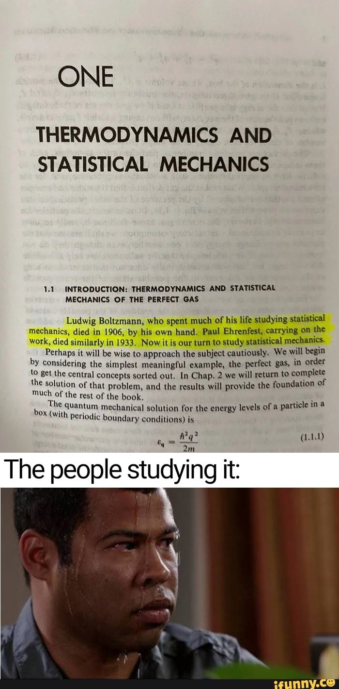 Guys I am going to study Thermodynamics and Statistical mechanics. Wish