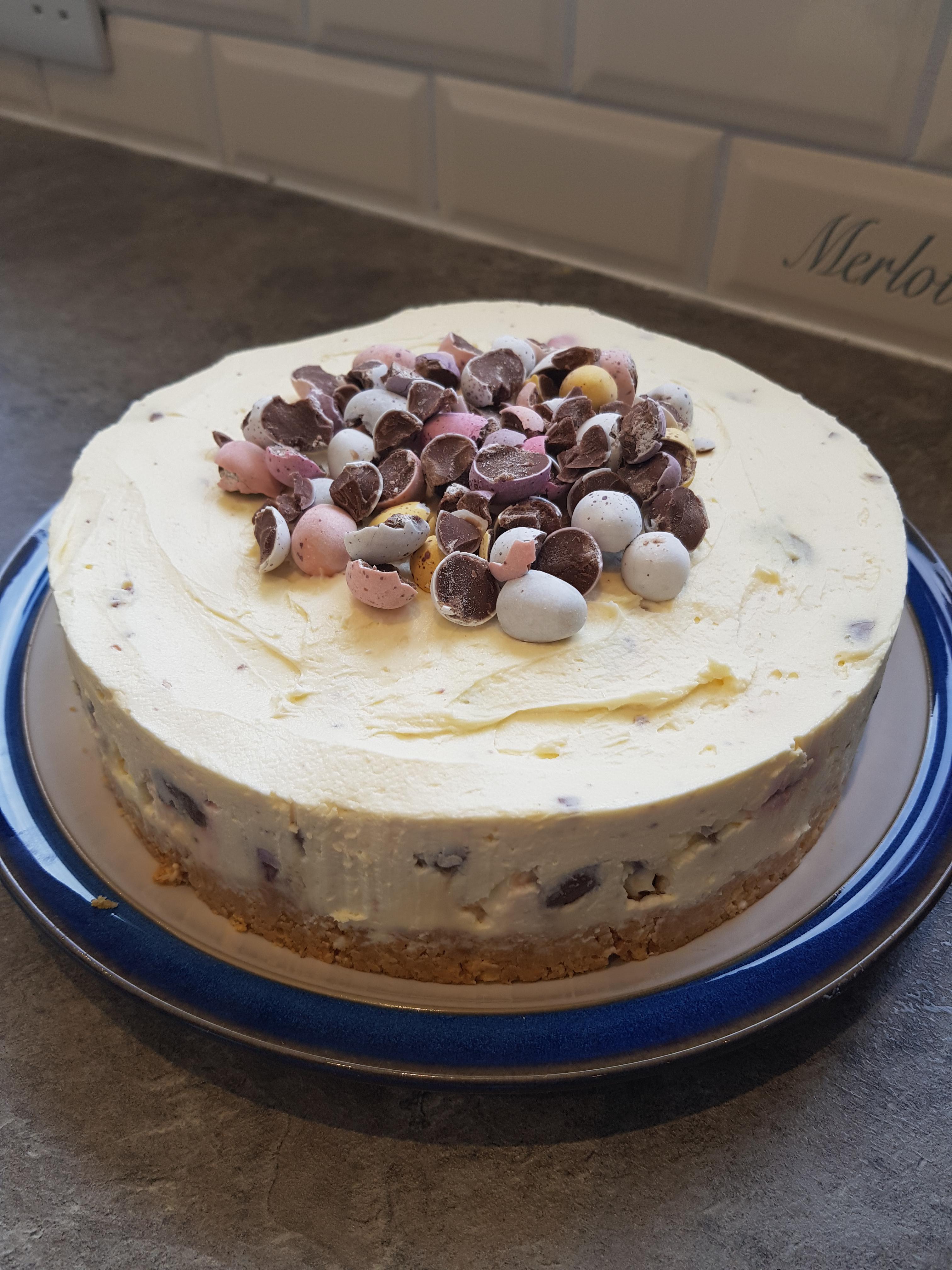 Cadbury mini egg cheesecake Baking
