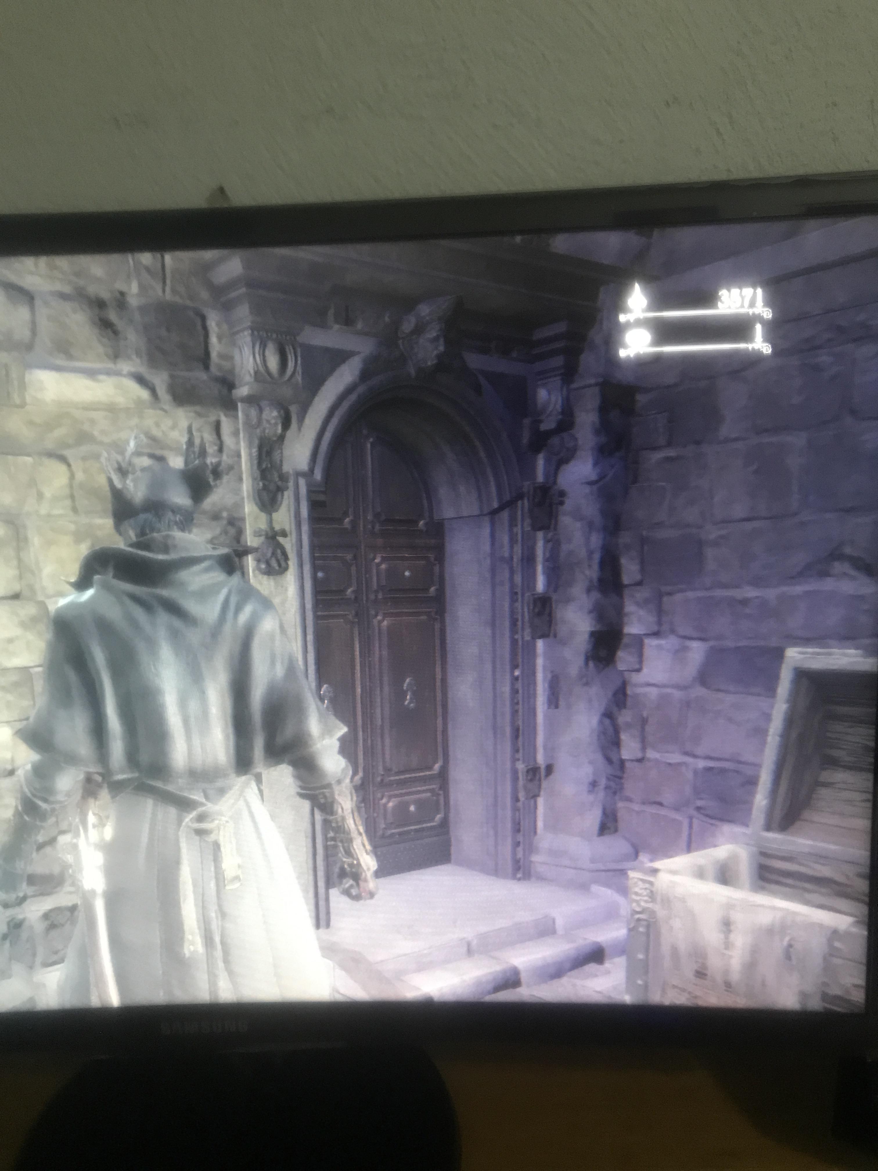 How do you open this door? It’s on cathedral ward r/bloodborne