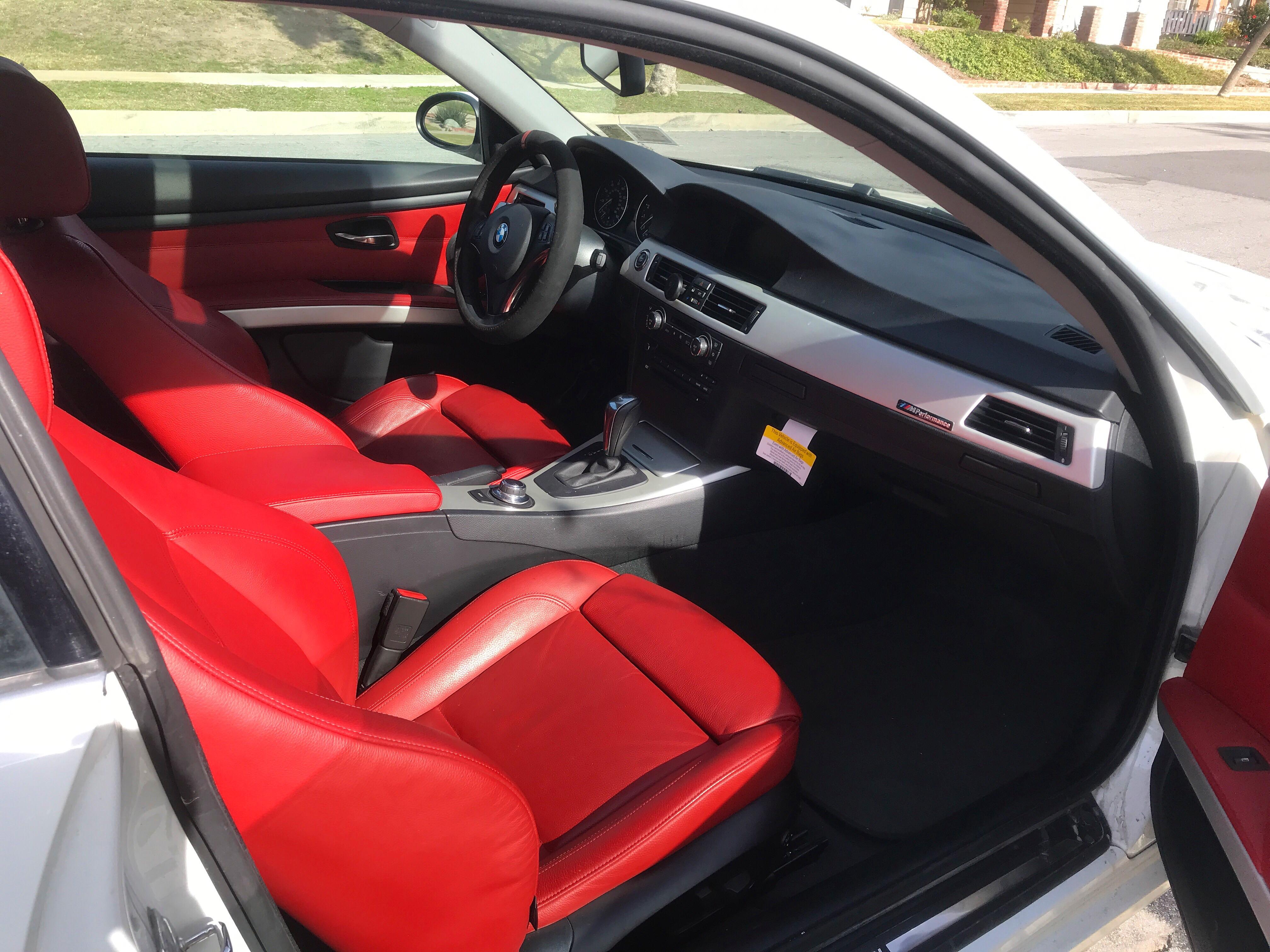 Picked up this 40k miles Alpine White on Coral Red 335i for 10k.. Did I