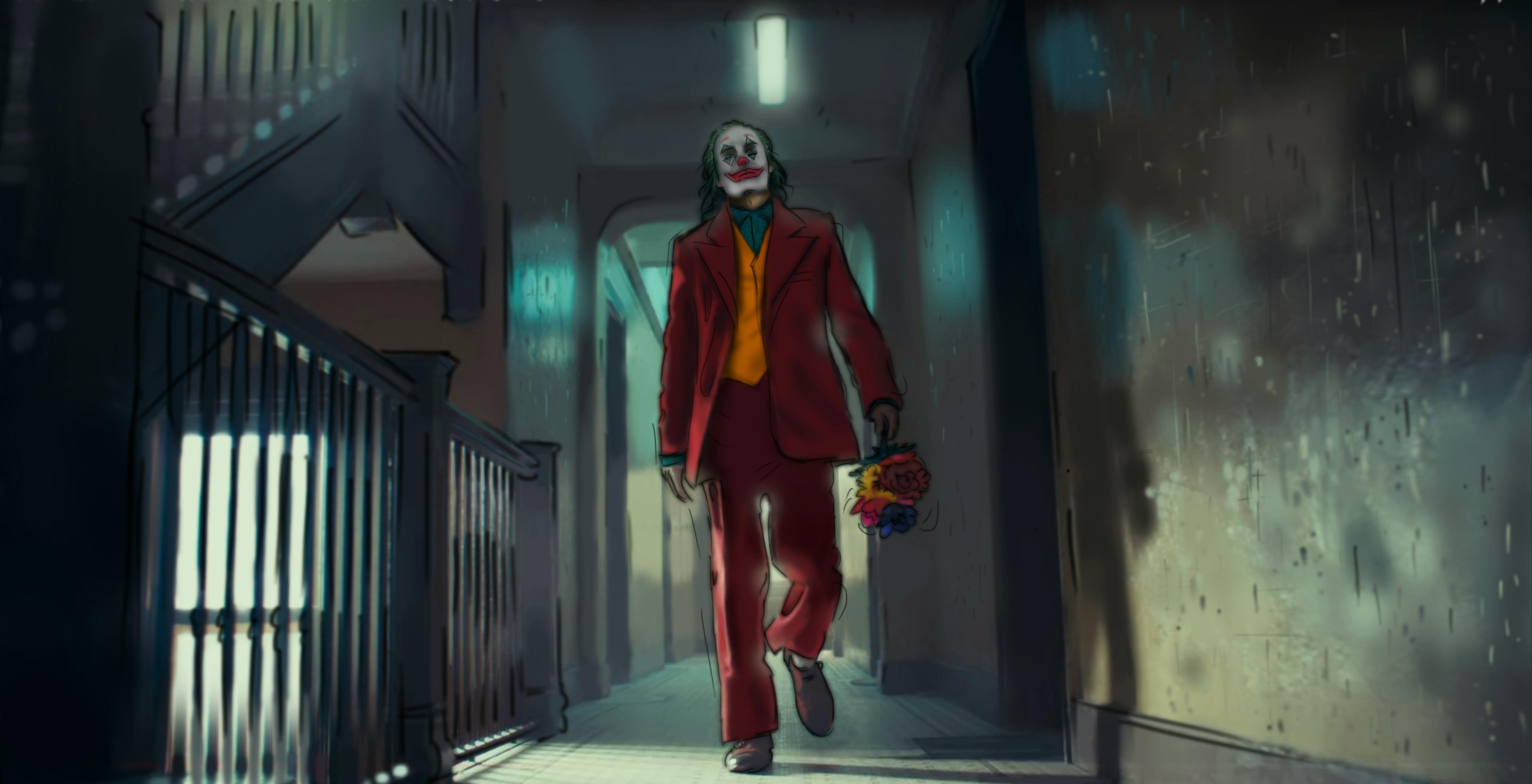 Joker 1989 throw him into chemical waste ..Joker 2019 throw him into