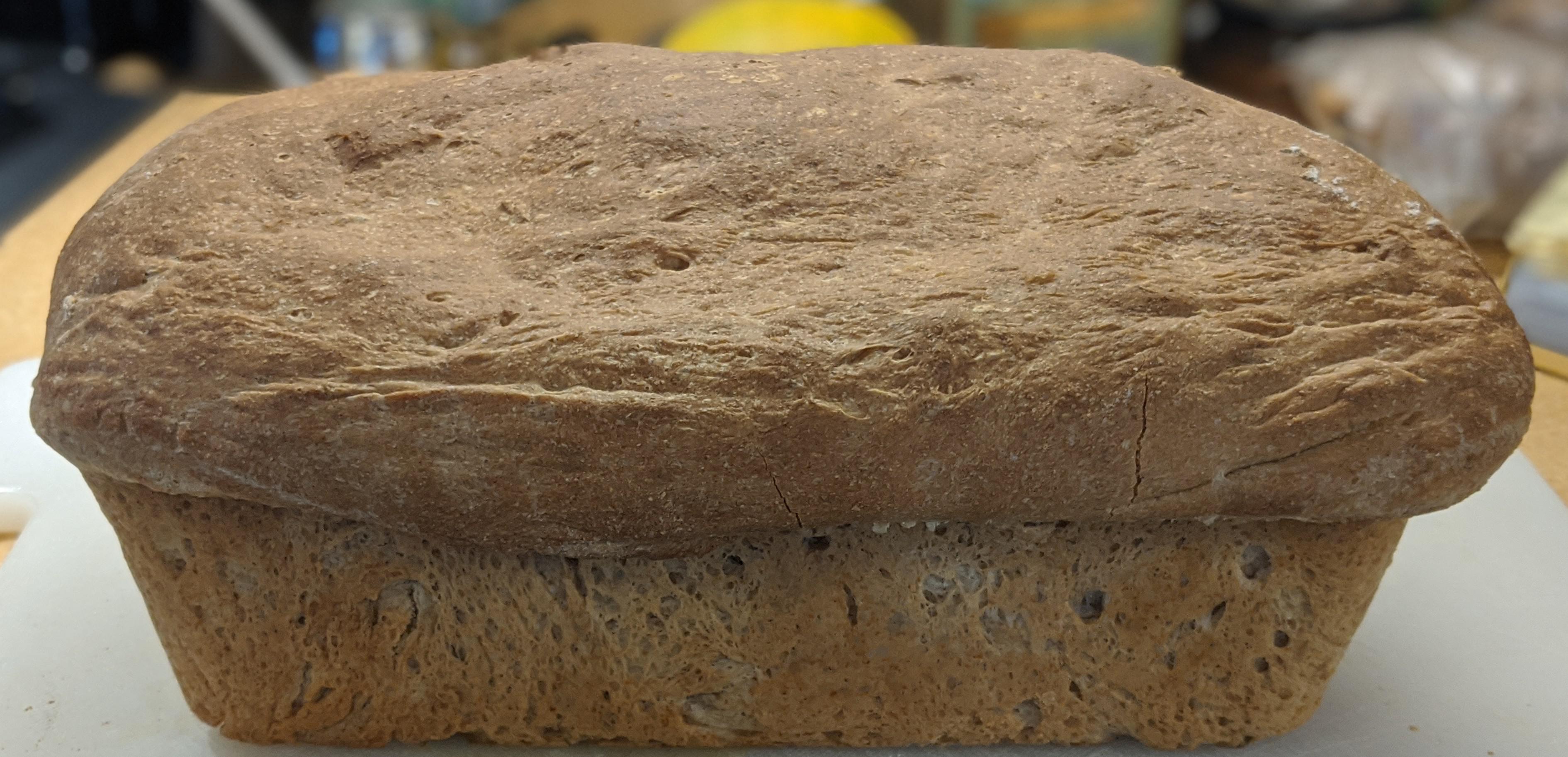 Rye bread. It might be ugly, but tastes awesome! r/BreadMachines