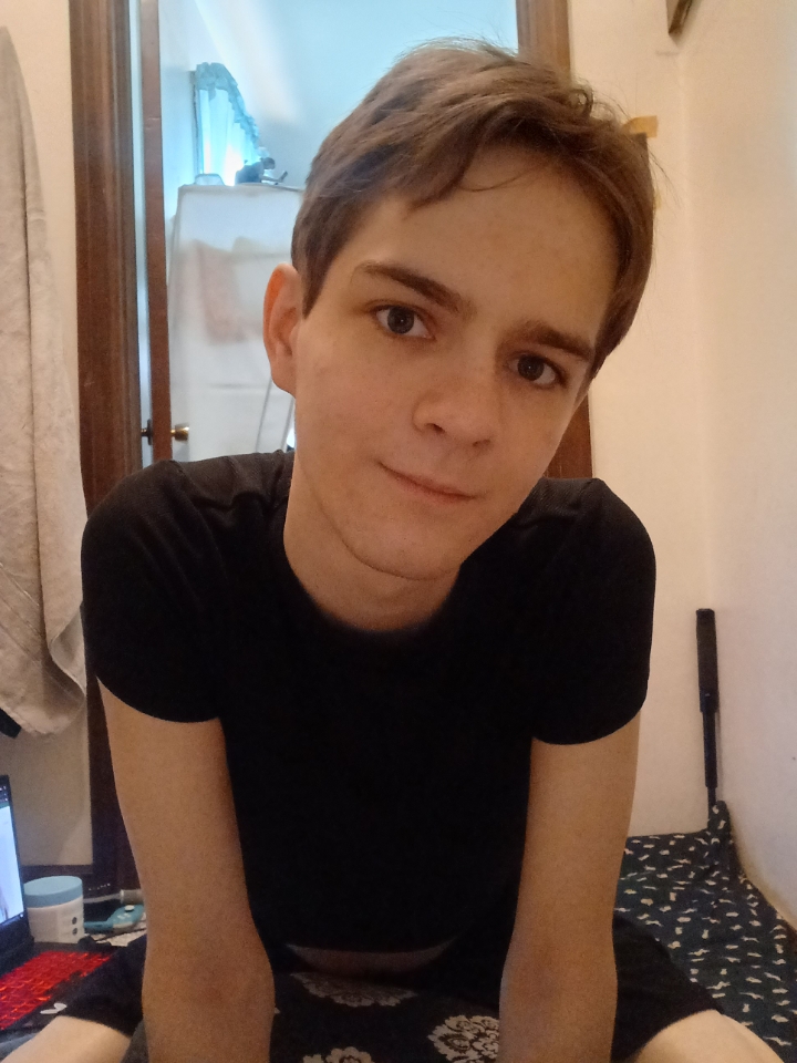 POV: You have just been bounced on for snuggles >:D : femboy