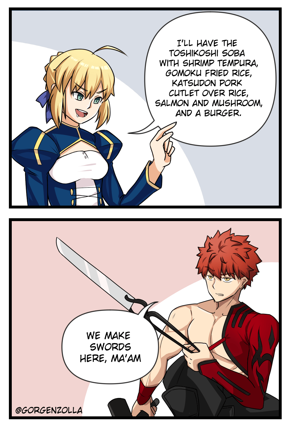 What do you mean he's not actually shirou? grandorder