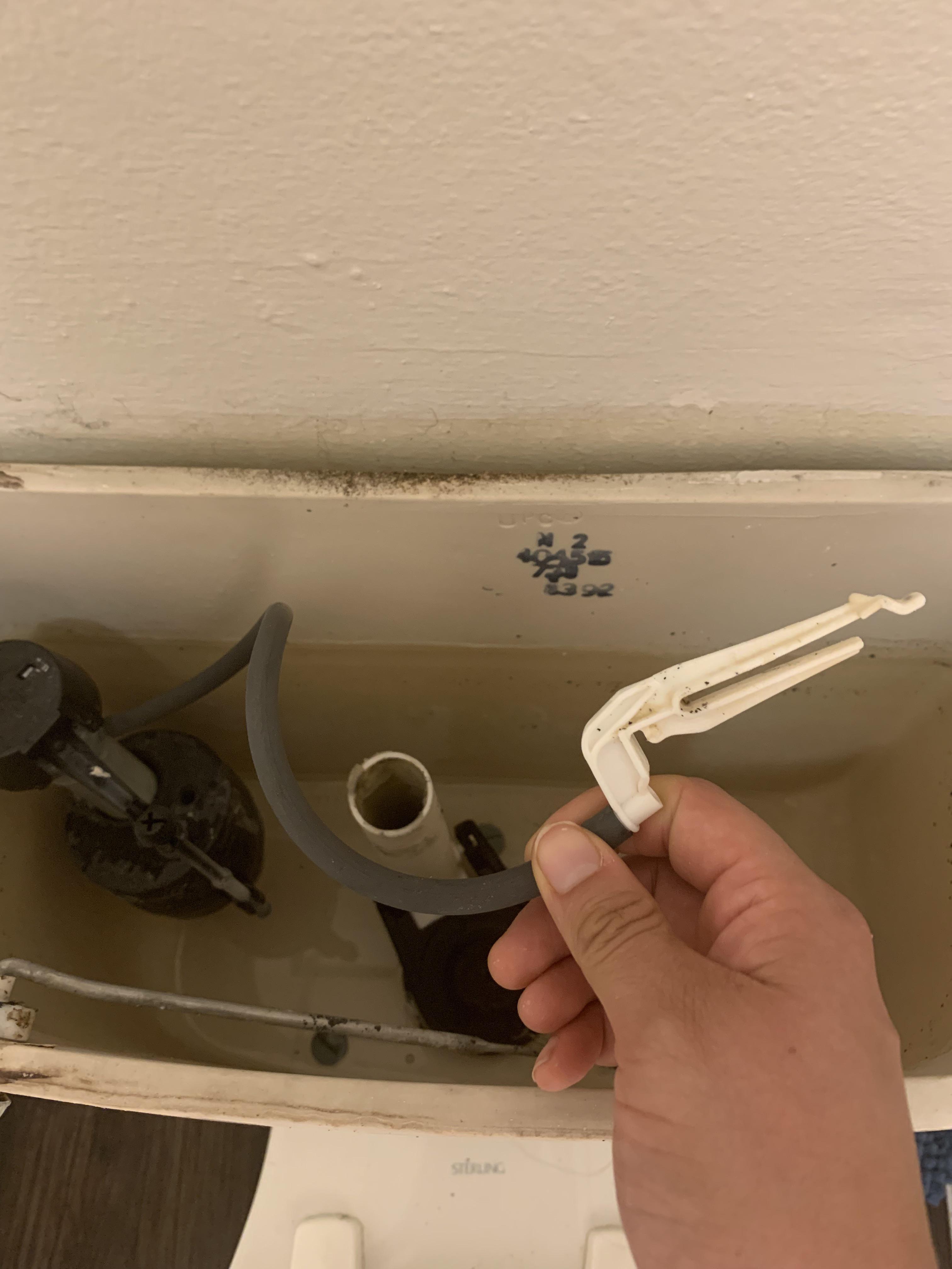 What is this supposed to be connected to? Toilet takes forever to flush