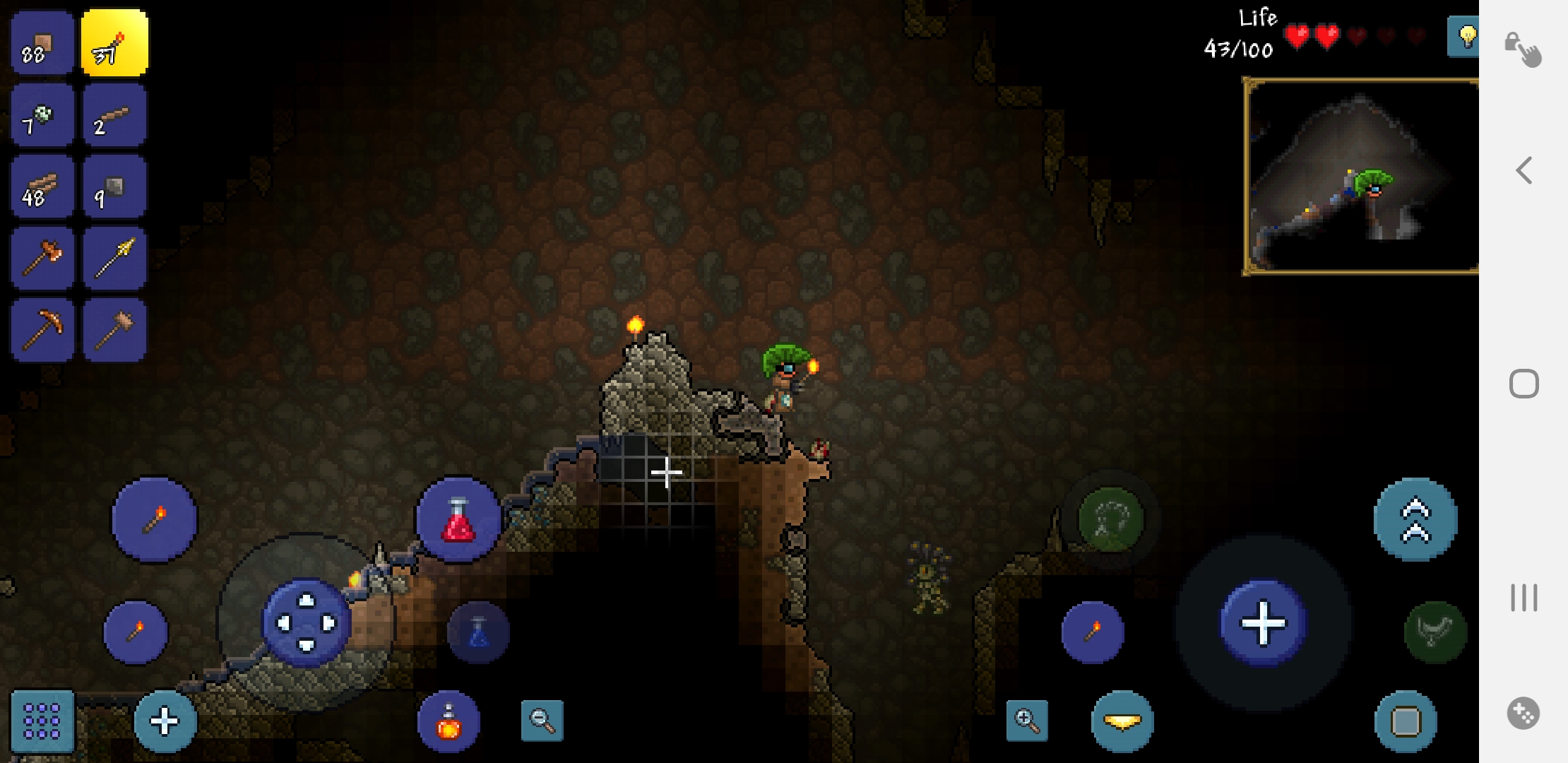 Found a Medusa in the new mobile update prehardmode r/Terraria