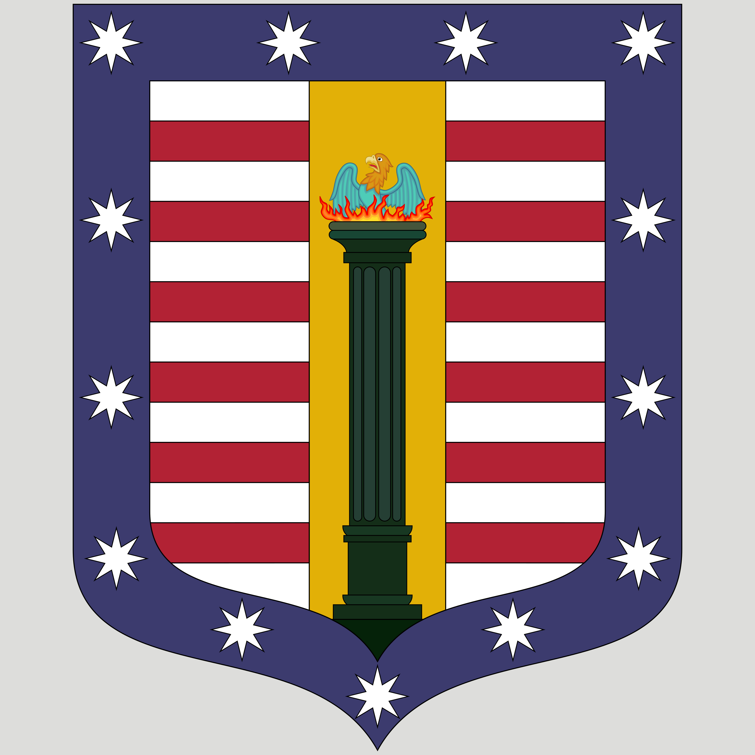 Proposed Coat of Arms for the United States (2021) r/heraldry