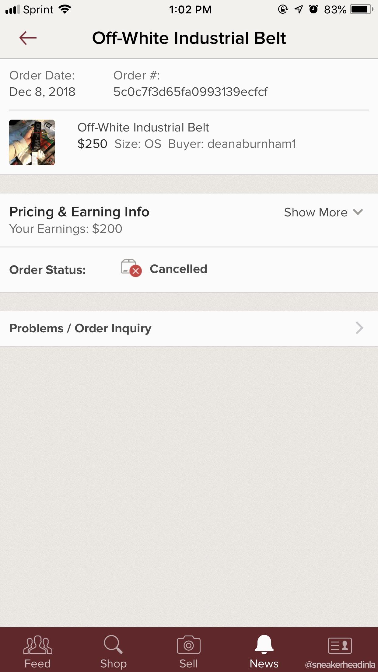 Why does poshmark keep canceling my sales poshmark
