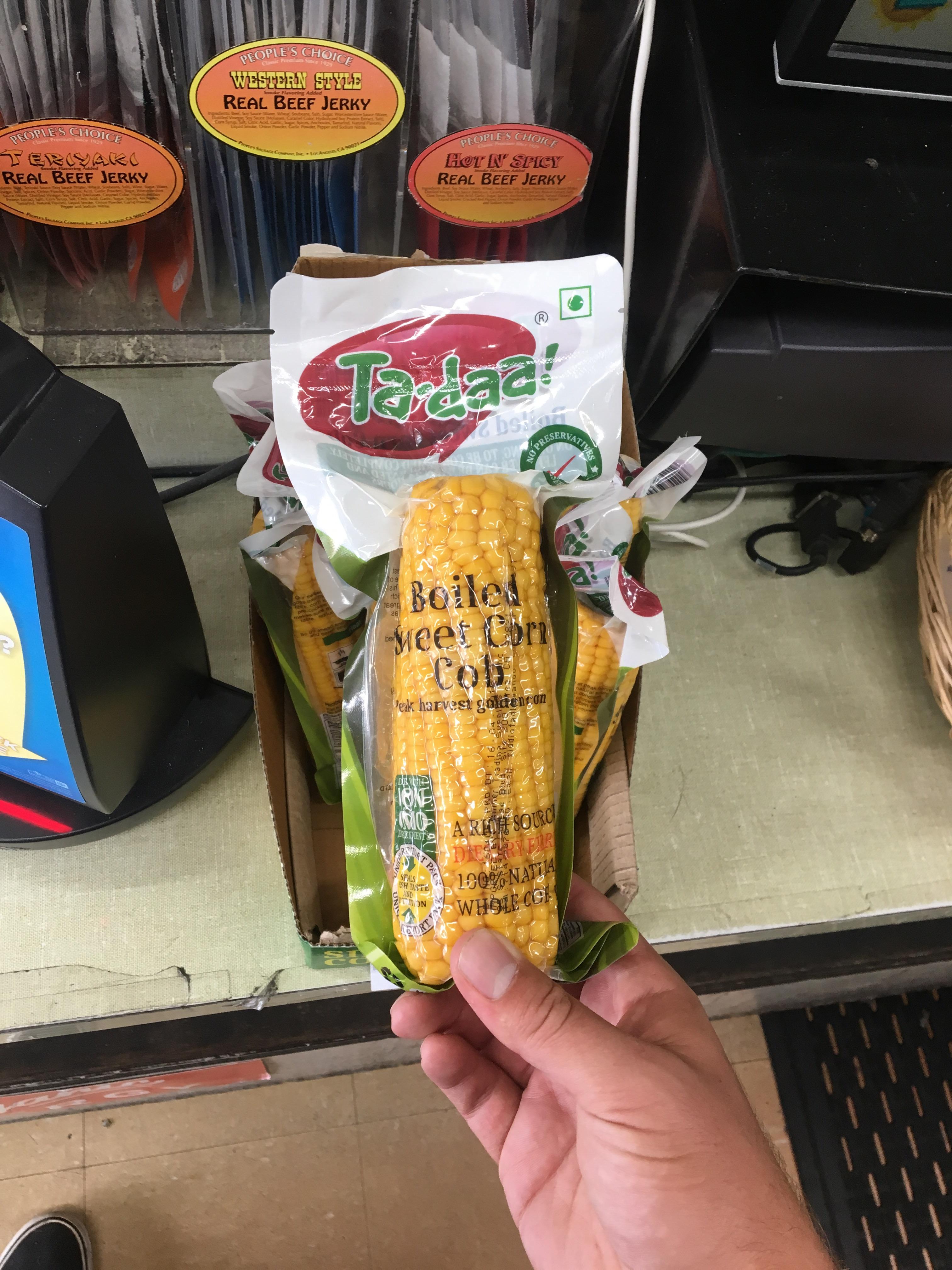 This fully cooked vacuum sealed corn on the cob r/mildlyinteresting
