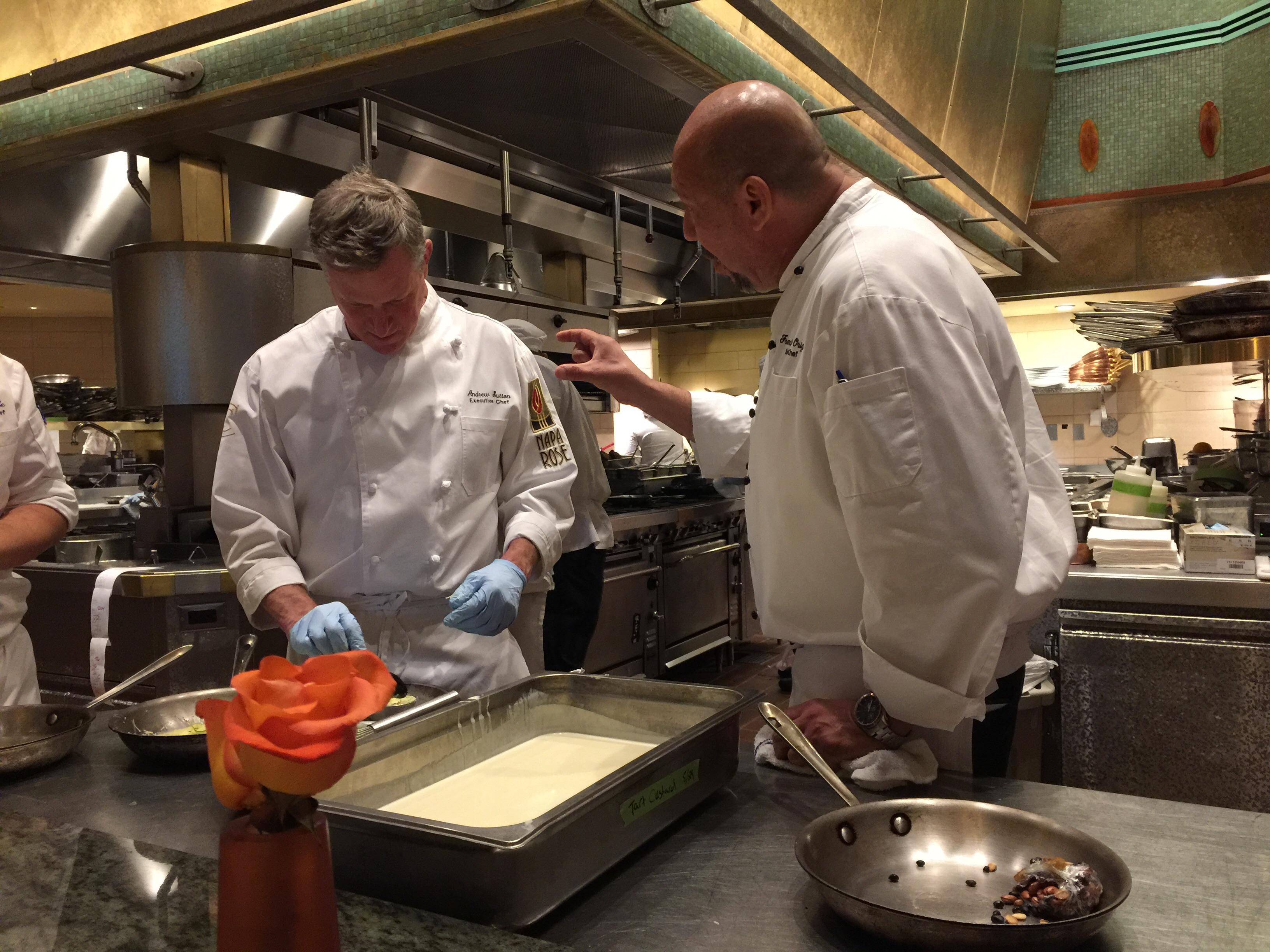 Visited Napa Rose today and did the Chefs Table for our 9th anniversary