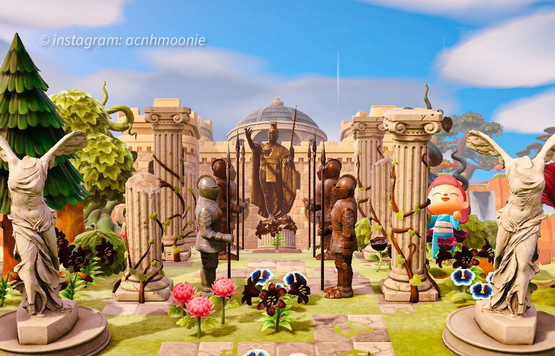 Made an ancient ruins deep in the forest 🥰 r/AnimalCrossing