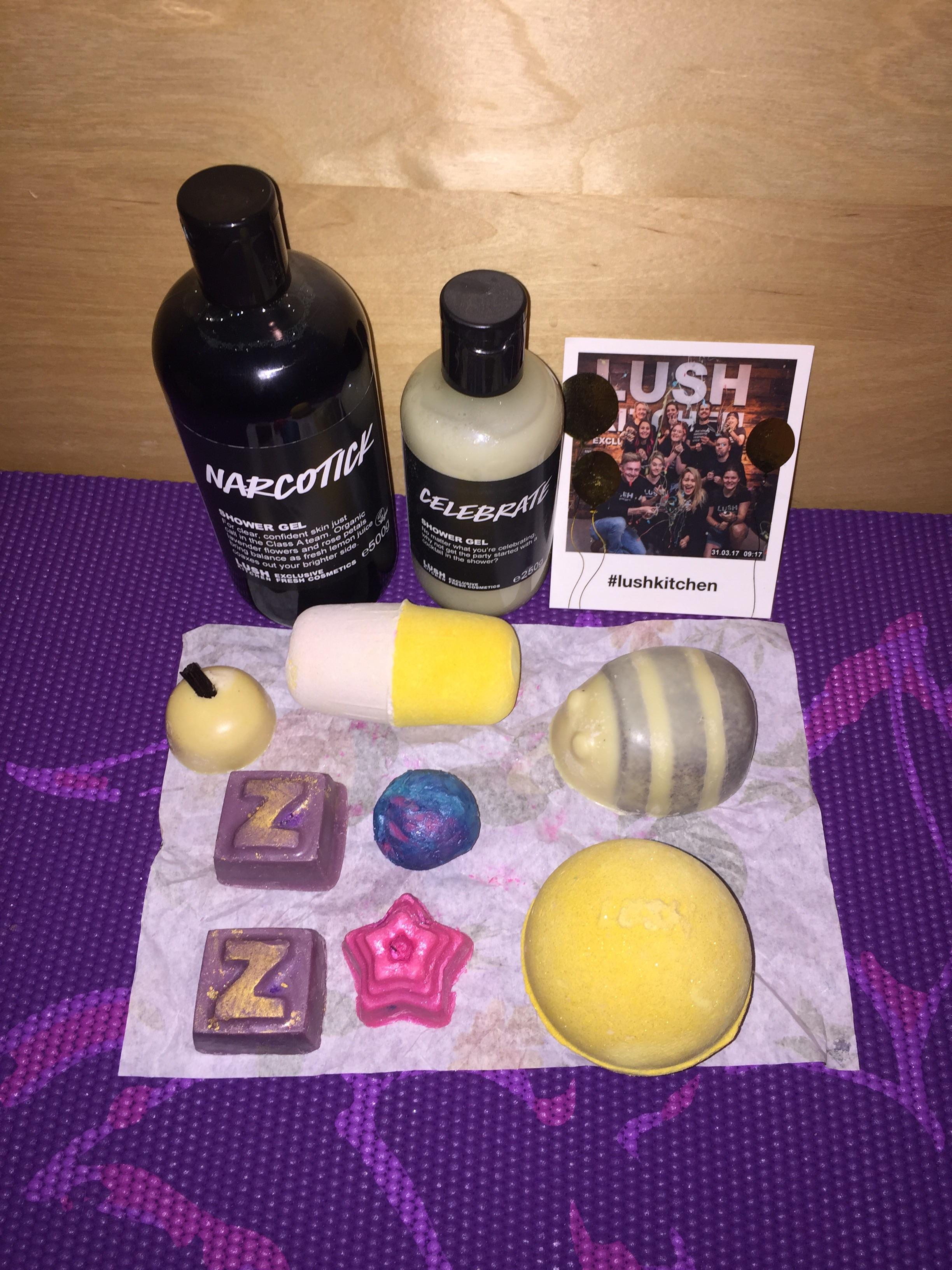 Went to Lush for a scrubee today, and came home to my kitchen order