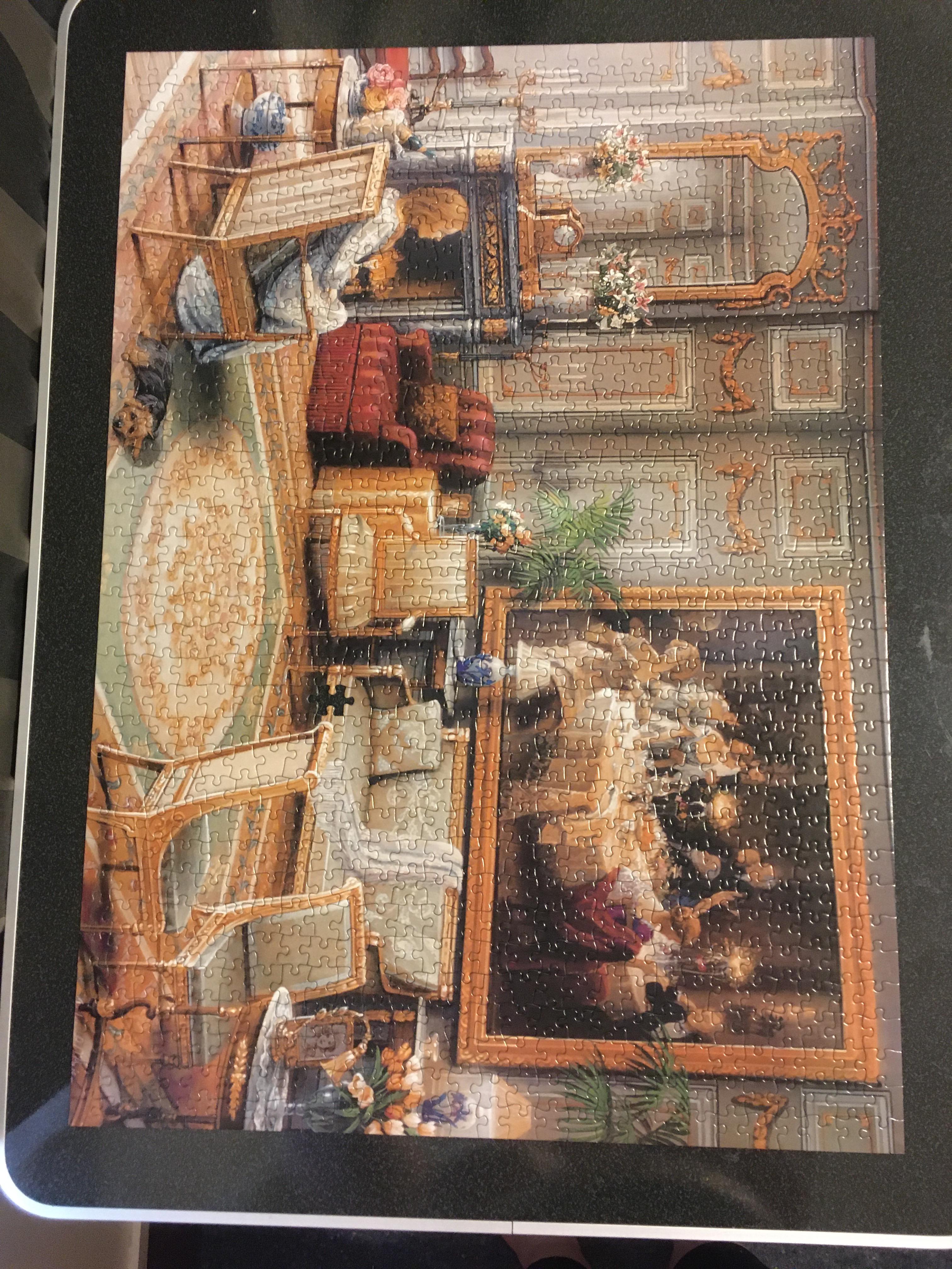 Second hand puzzles slightly break my heart again! Another one with a