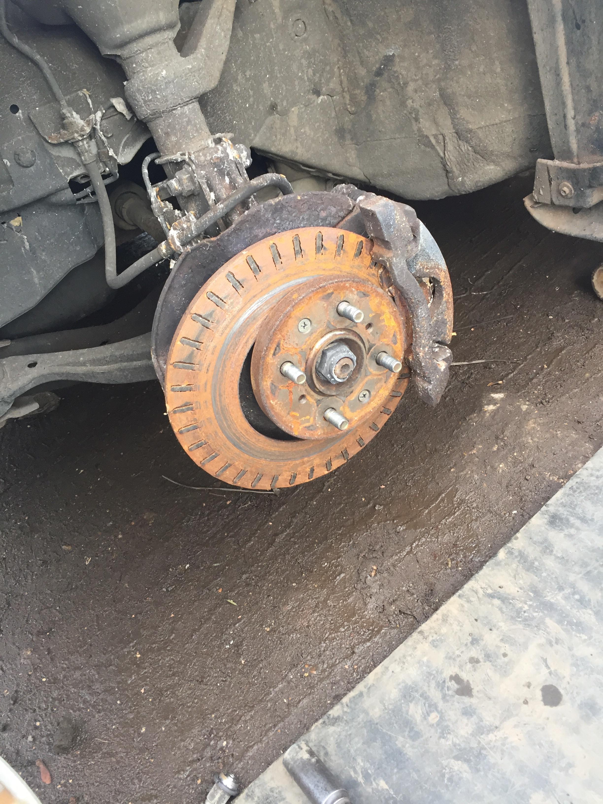 “The car keeps clanging whenever I hit a bump”