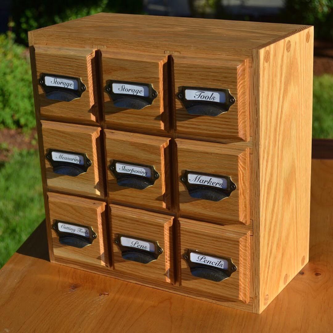 Apothecary I made a while ago. r/woodworking