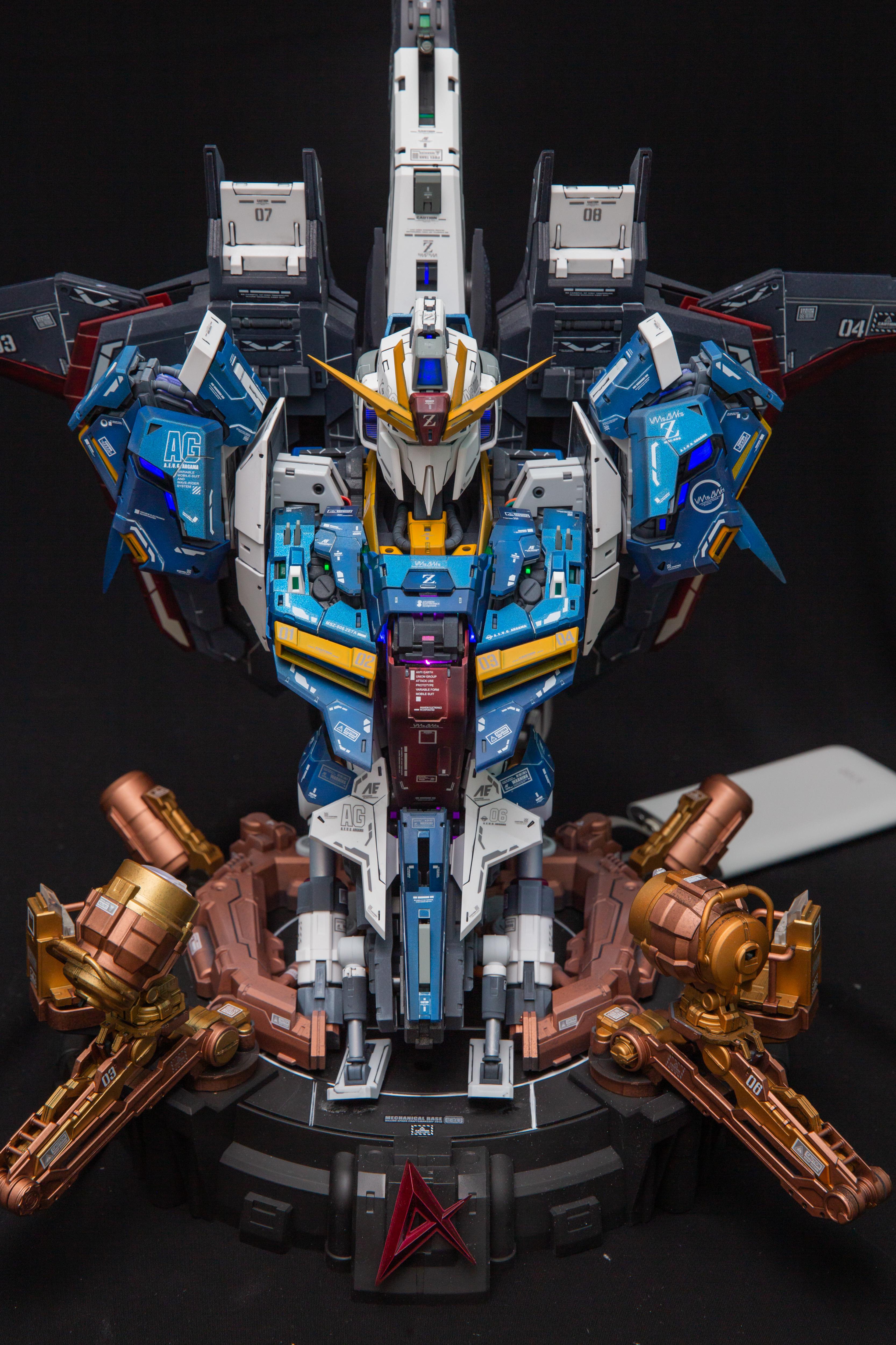 Yihui 1/35 zeta repainted using DPI anchor spray paint, flat coated r