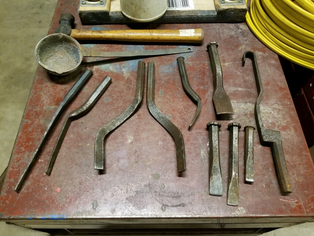 I Was just blessed with these lead tools from a retired old plumber. I