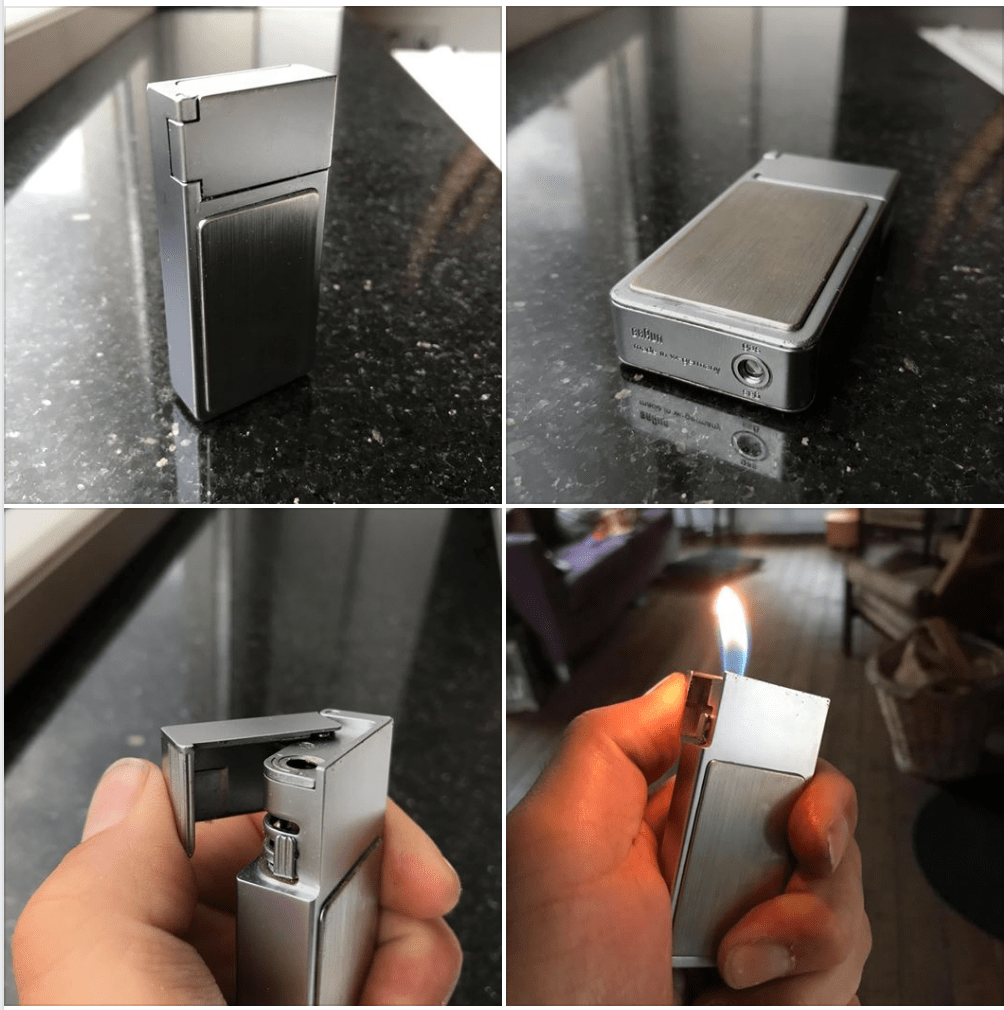 Braun Linear Lighter vintage design from West Germany r/lighters