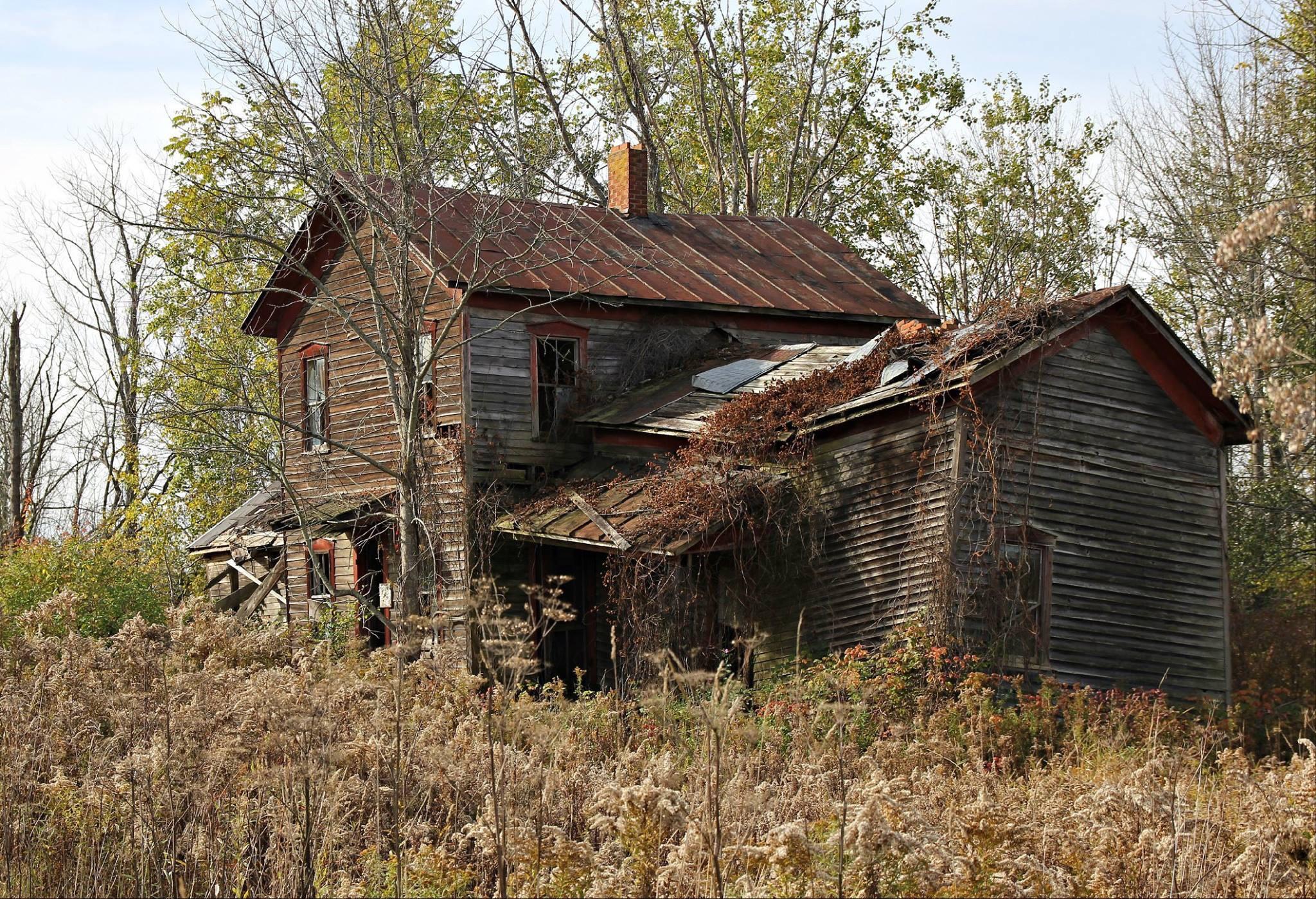 This house my mom found in New York's Finger Lakes region basically