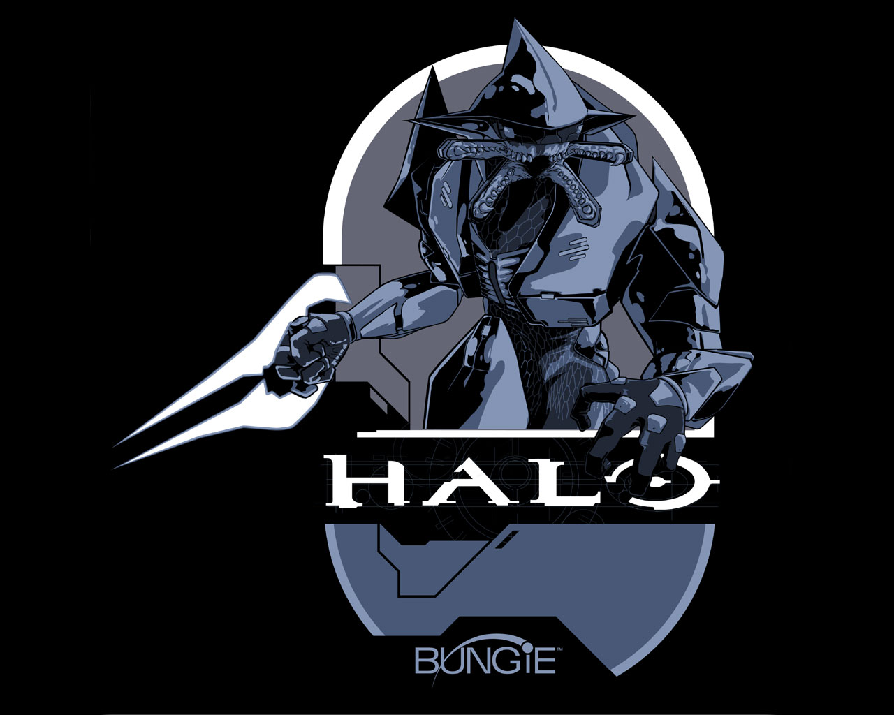 Promo art done by Bungie for Halo CE. I still love the clean and slim