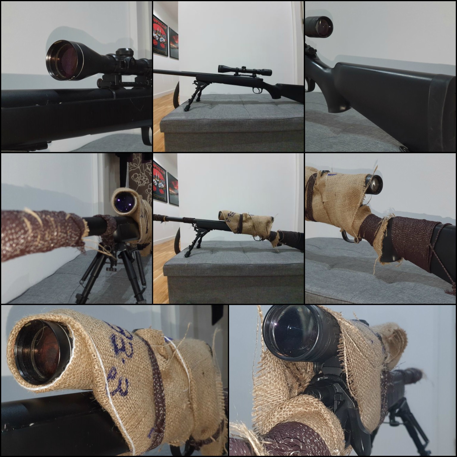 Got tired of having a plain sniper rifle. Decided to spice it up a bit