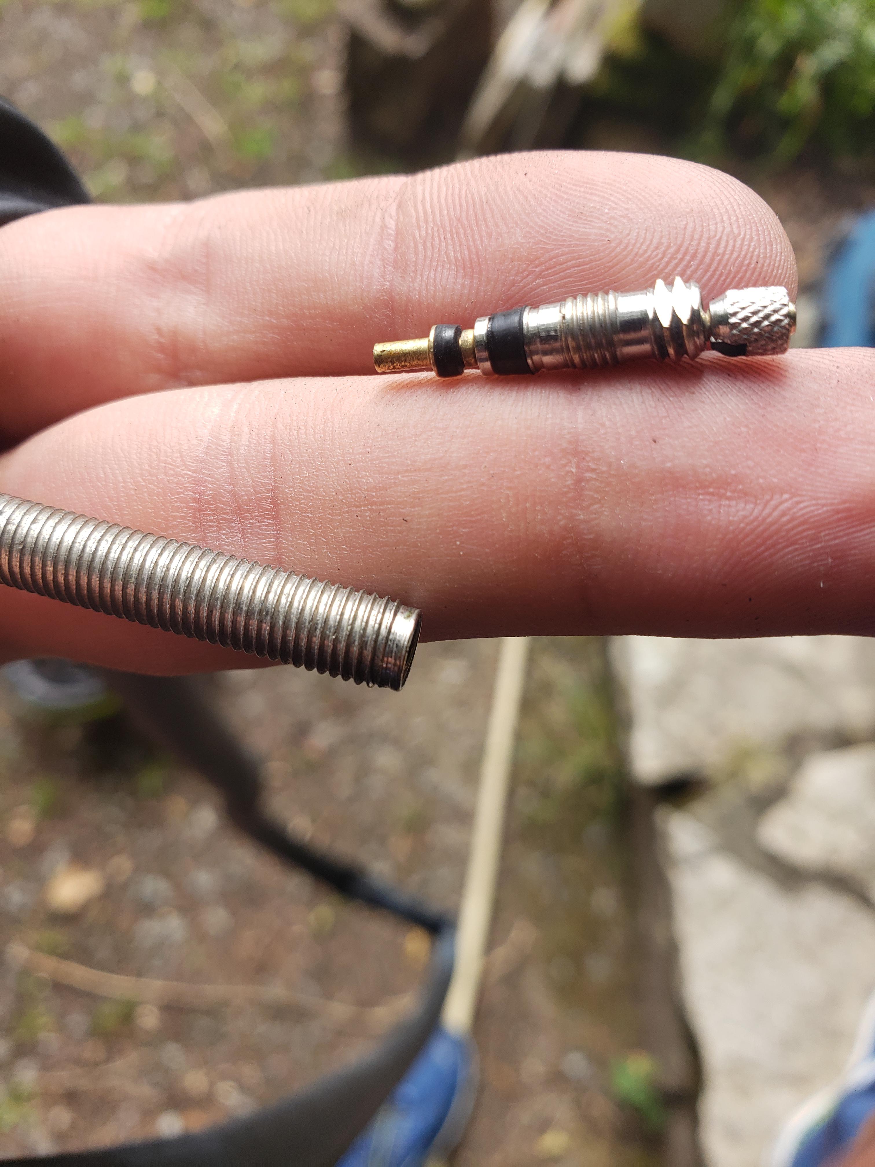 How do I stop my pump from pulling out the inner tube valve? r/bikewrench