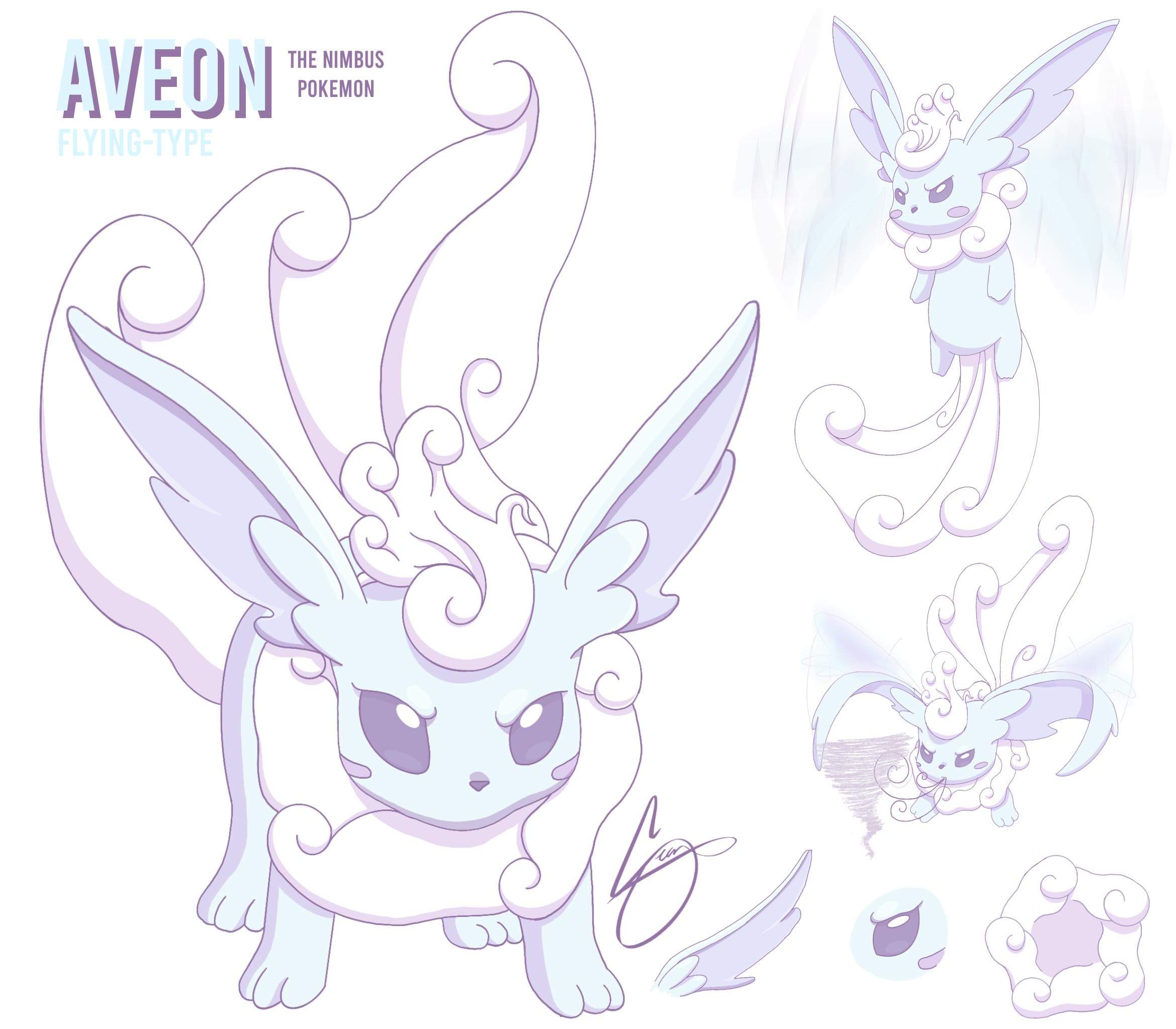 Eeveelutions Flying