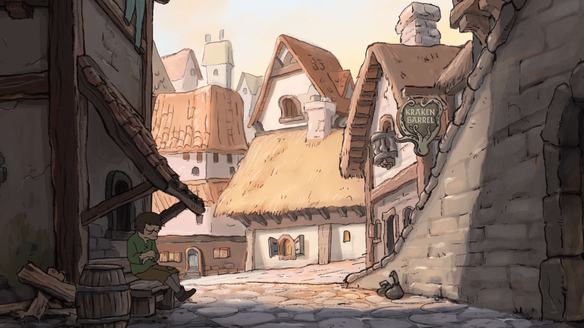 Really like the backgrounds of this show. Decided to bring them into