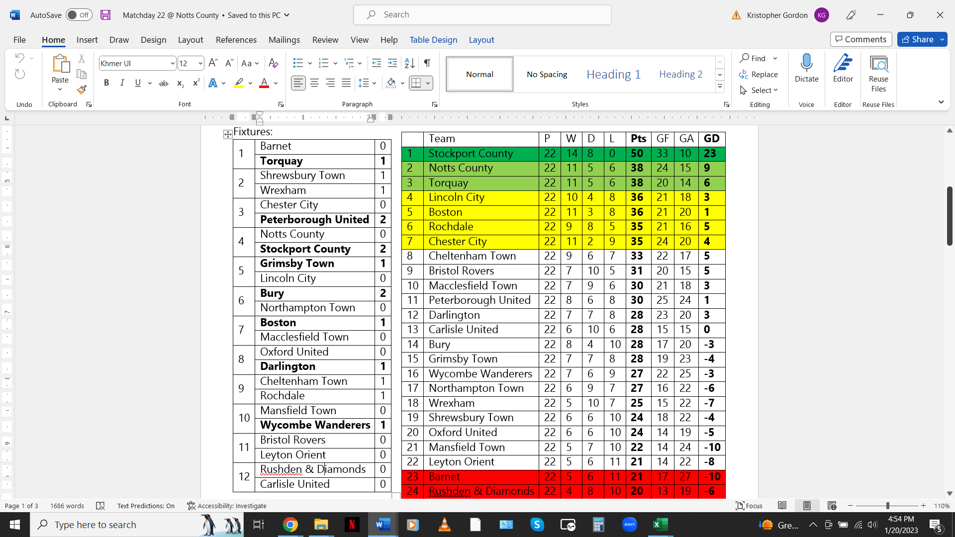 FIFA 06 PSP EFL League Two Stockport County Matchweek 22 1 v 2