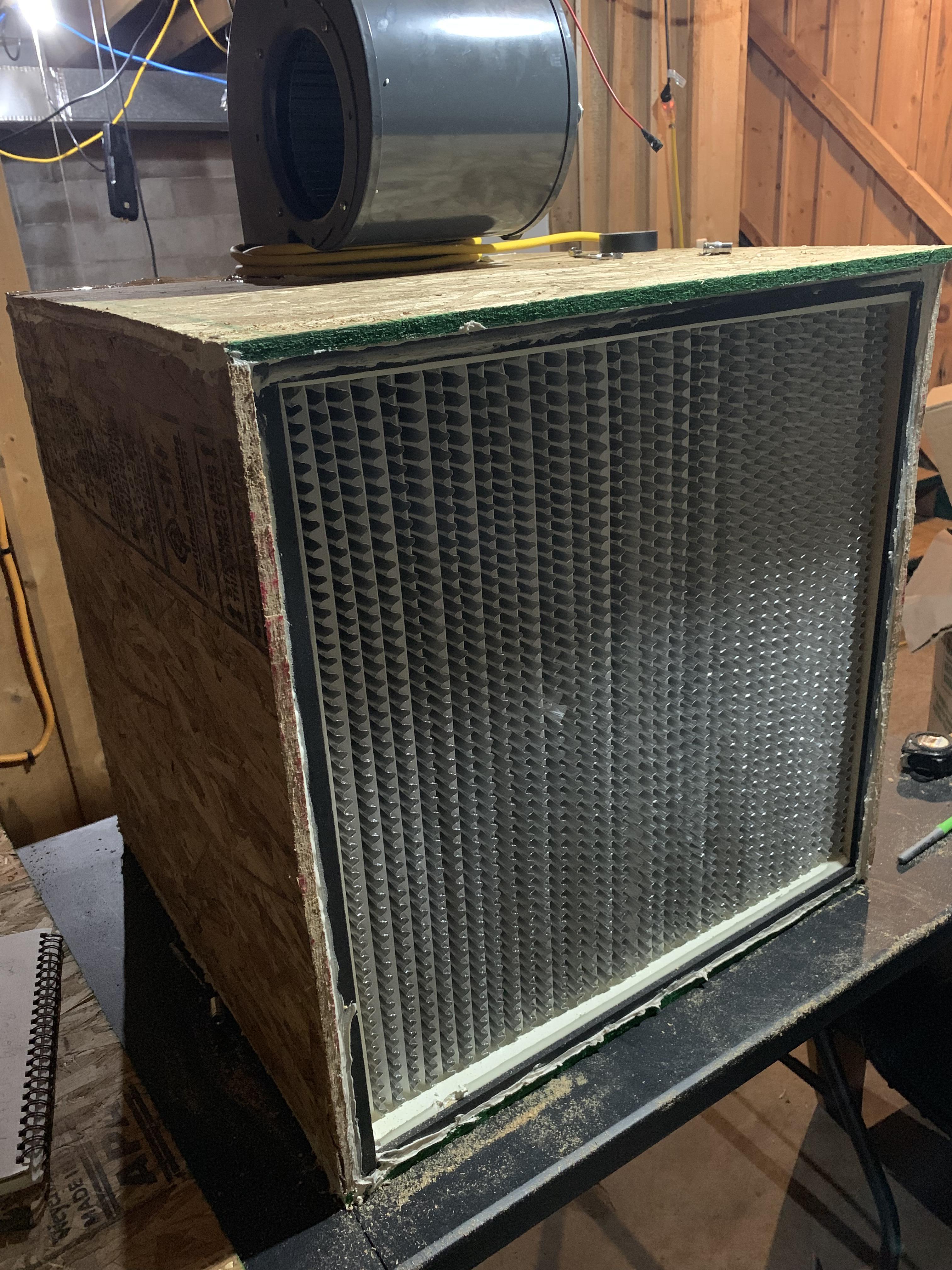 [General] Finally built my first laminar flow hood! r/MushroomGrowers