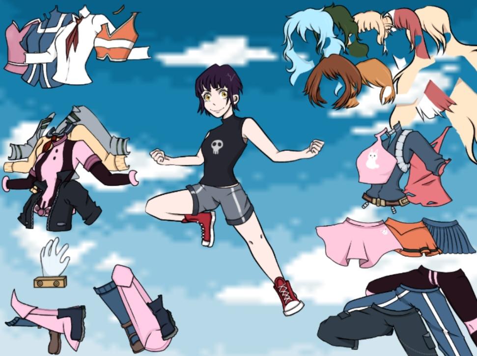 I created a mha dress up game! https//gh0st0fm1ine.itch.io/myhero