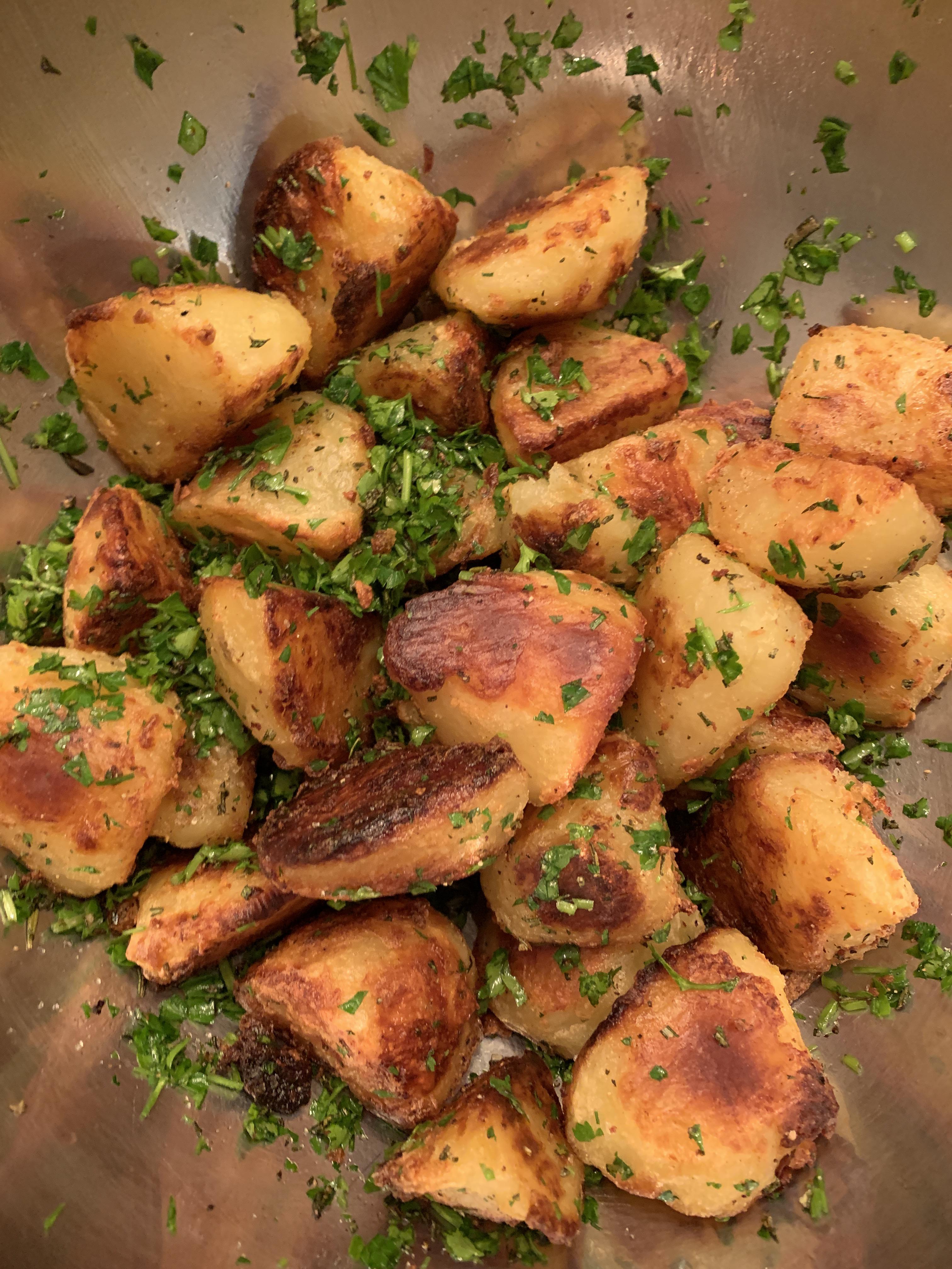 After seeing all these amazing potatoes here. I thought I would give it a try. Kenji López